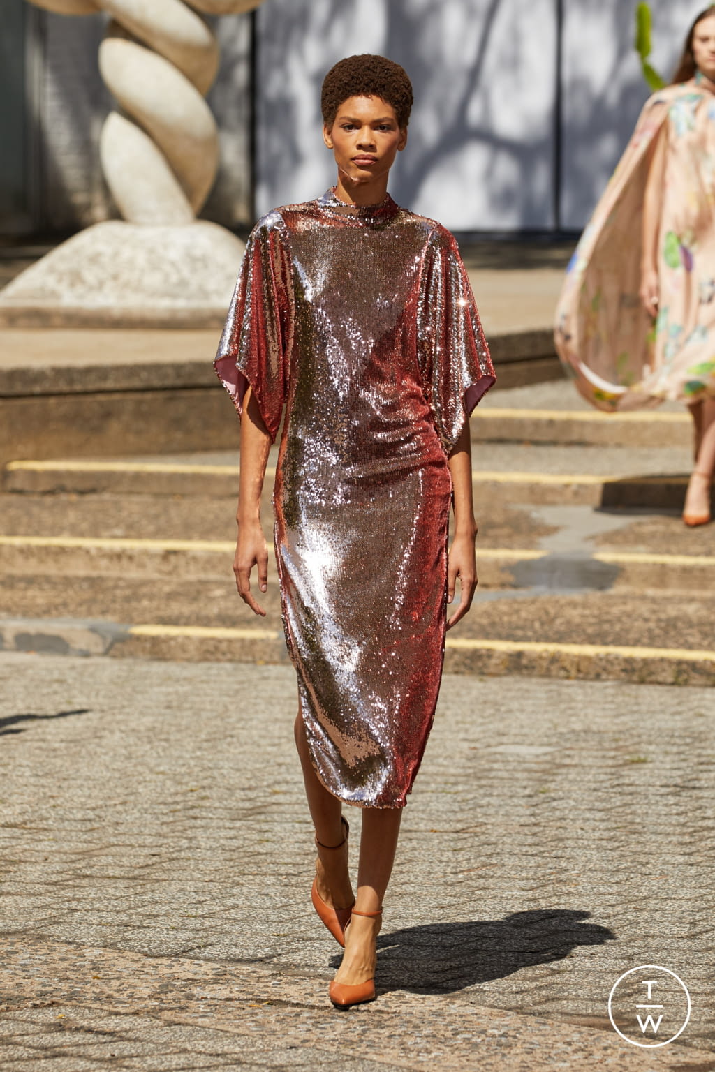 Fashion Week New York Spring/Summer 2022 look 35 from the Rodarte collection 女装