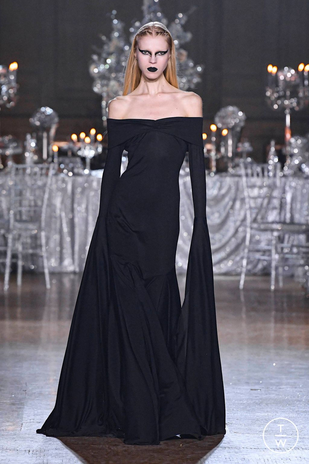 Fashion Week New York Fall/Winter 2023 look 2 from the Rodarte collection womenswear