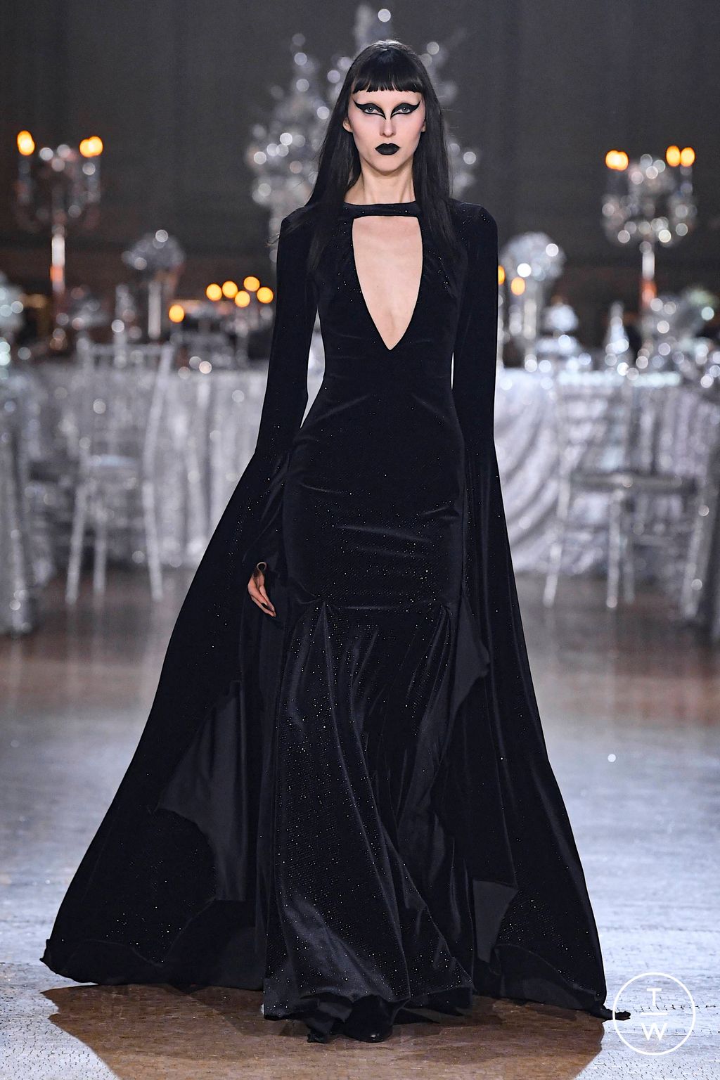 Fashion Week New York Fall/Winter 2023 look 4 from the Rodarte collection womenswear