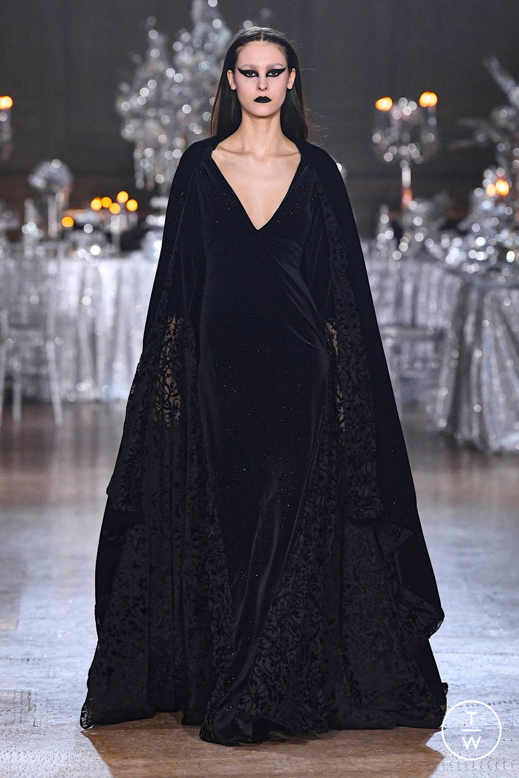 Fashion Week New York Fall/Winter 2023 look 5 from the Rodarte collection womenswear