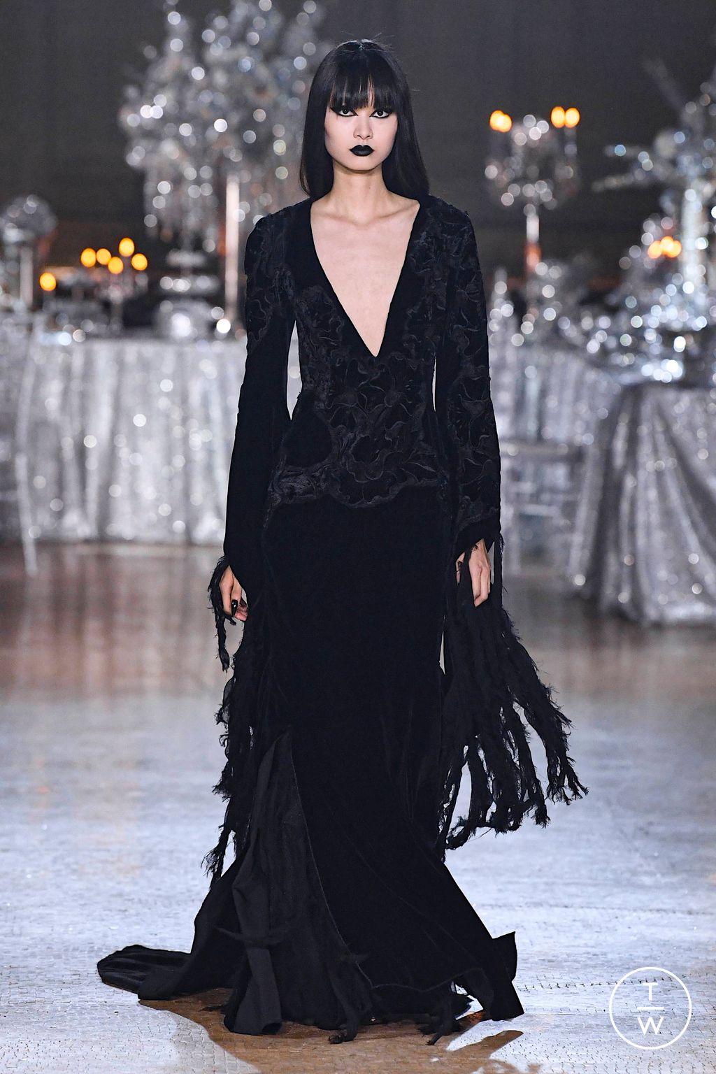 Fashion Week New York Fall/Winter 2023 look 9 from the Rodarte collection 女装