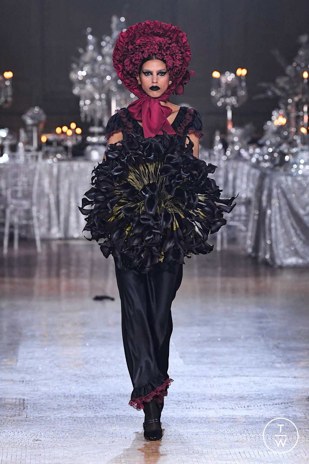 Fashion Week New York Fall/Winter 2023 look 12 de la collection Rodarte womenswear