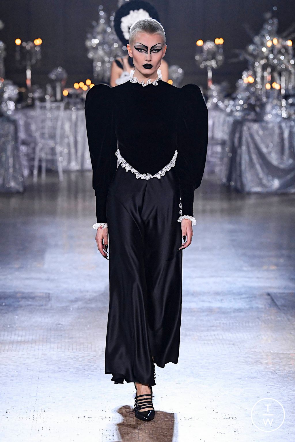 Fashion Week New York Fall/Winter 2023 look 14 de la collection Rodarte womenswear