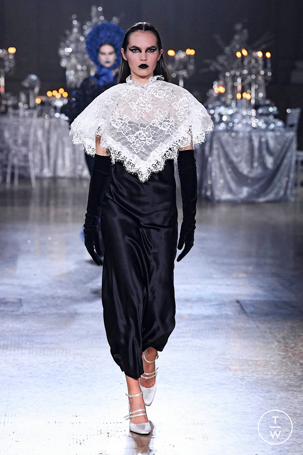 Fashion Week New York Fall/Winter 2023 look 19 from the Rodarte collection womenswear