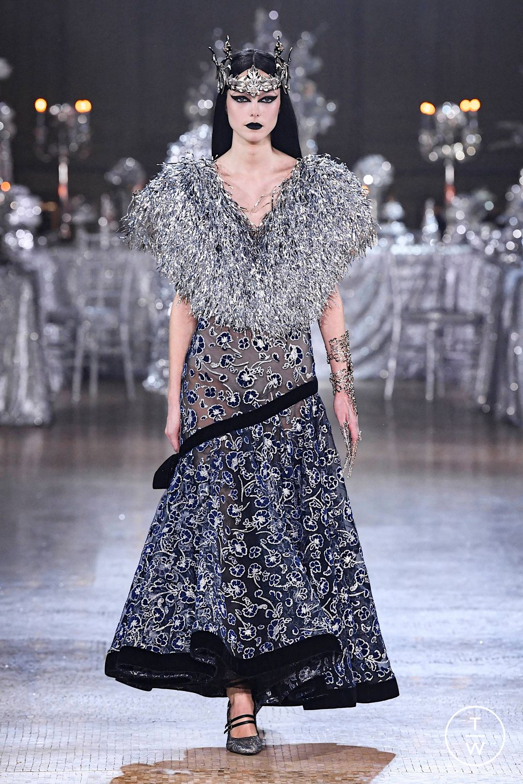 Fashion Week New York Fall/Winter 2023 look 23 de la collection Rodarte womenswear