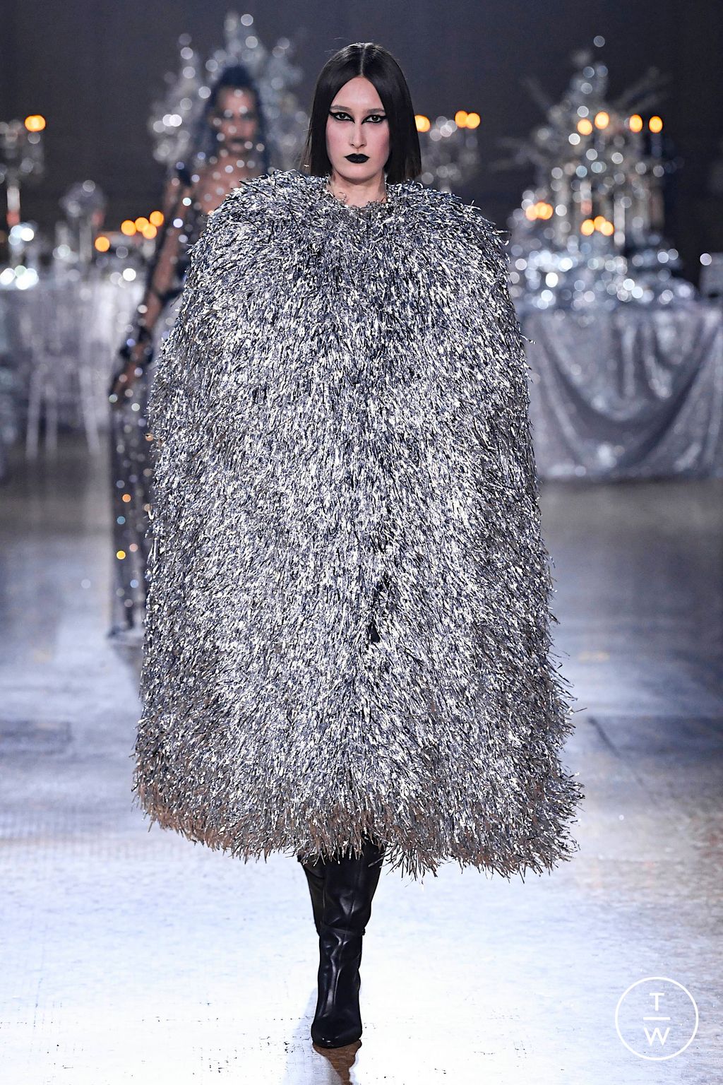 Fashion Week New York Fall/Winter 2023 look 24 from the Rodarte collection 女装