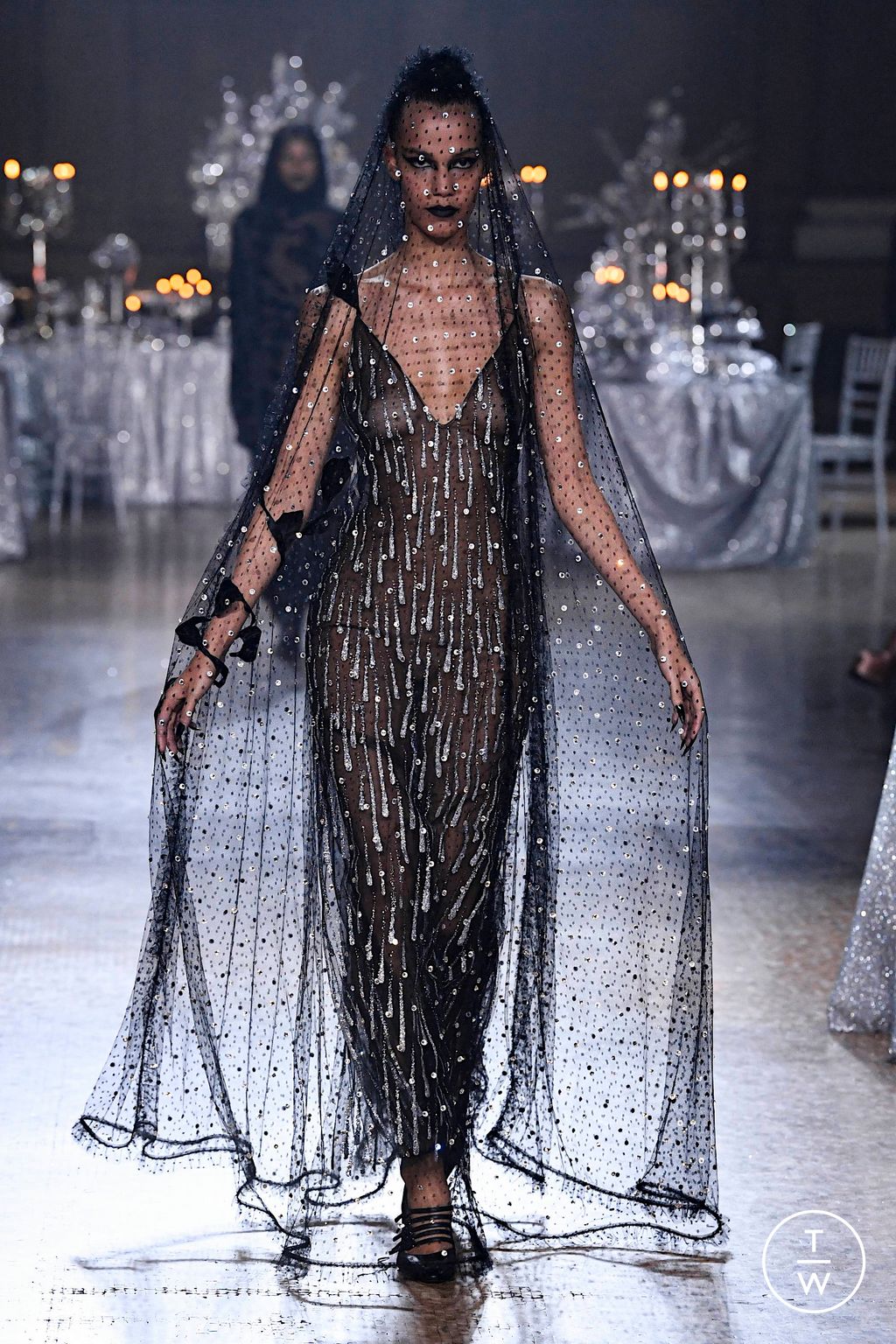 Fashion Week New York Fall/Winter 2023 look 25 de la collection Rodarte womenswear