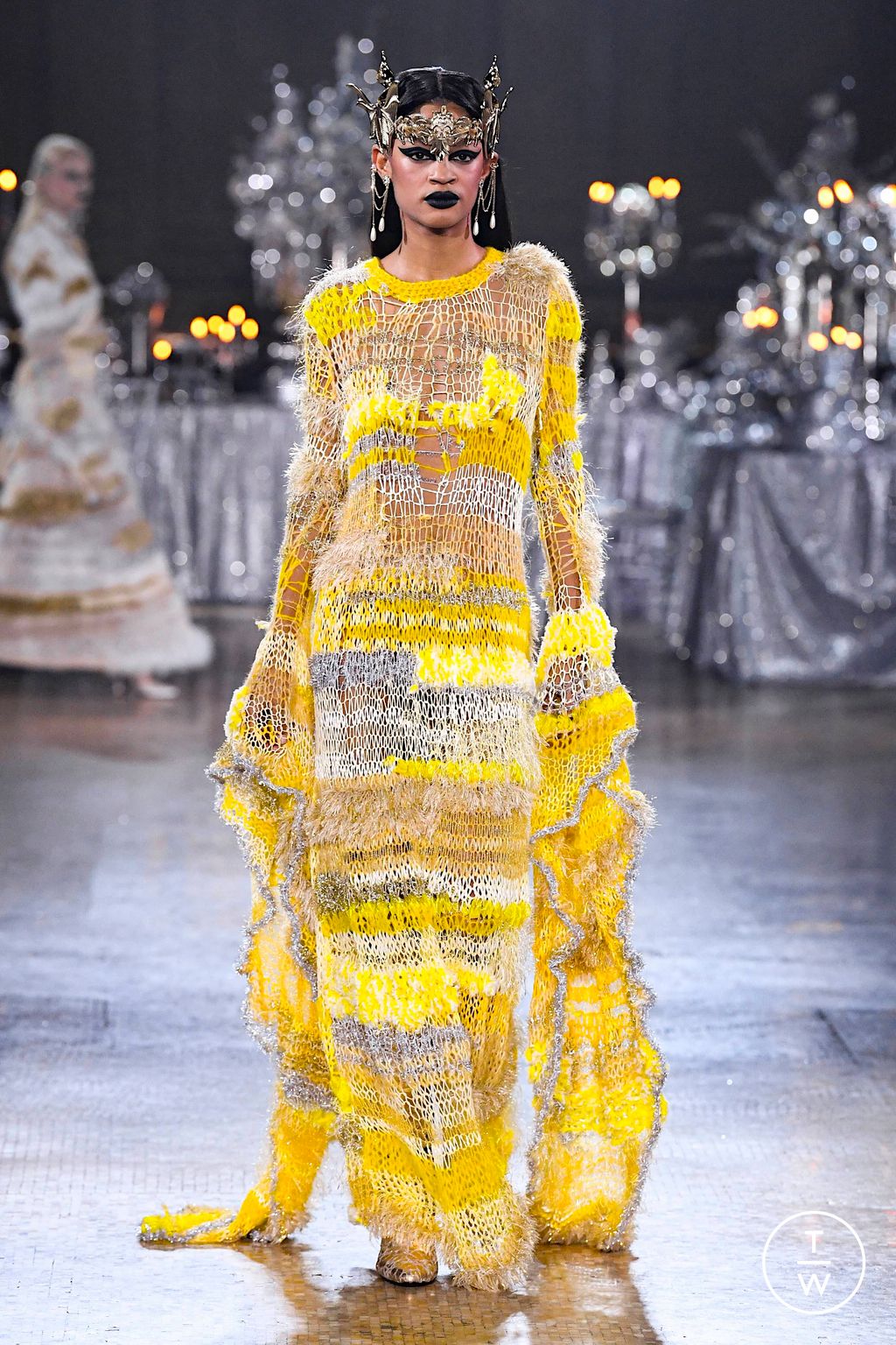 Fashion Week New York Fall/Winter 2023 look 38 from the Rodarte collection 女装