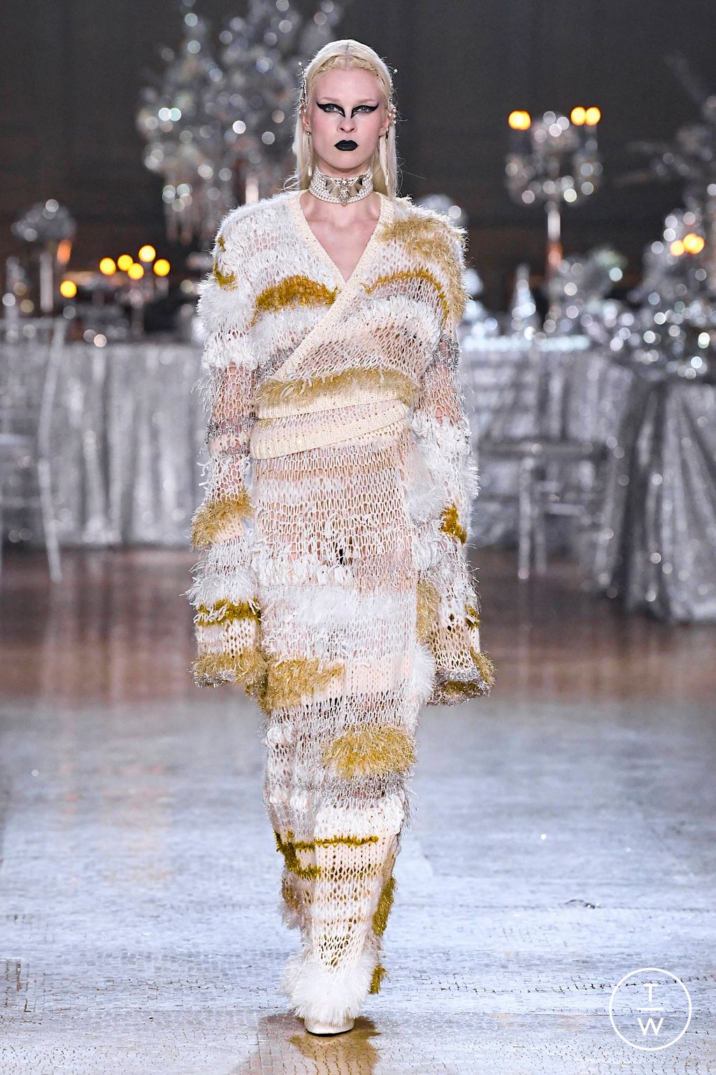 Fashion Week New York Fall/Winter 2023 look 39 from the Rodarte collection 女装