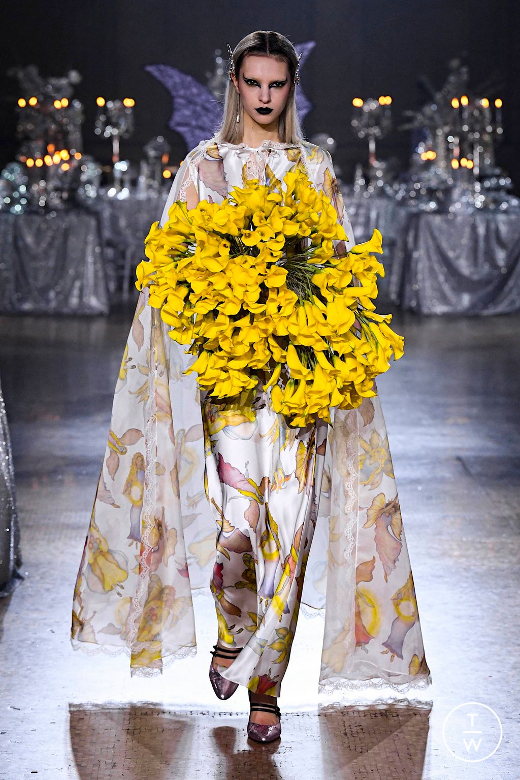 Fashion Week New York Fall/Winter 2023 look 40 from the Rodarte collection womenswear