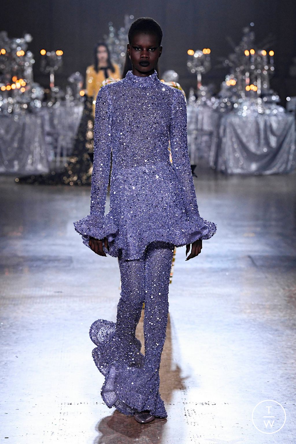Fashion Week New York Fall/Winter 2023 look 43 from the Rodarte collection 女装