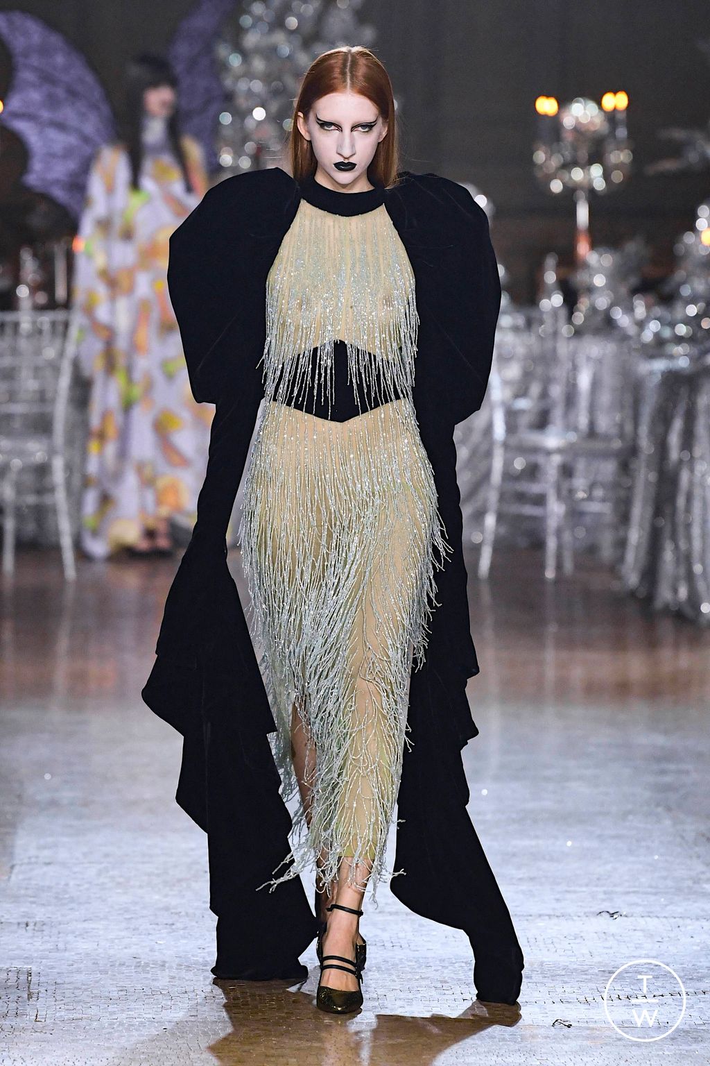 Fashion Week New York Fall/Winter 2023 look 50 from the Rodarte collection womenswear