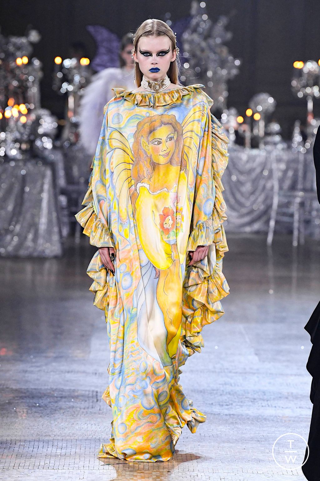 Fashion Week New York Fall/Winter 2023 look 56 from the Rodarte collection 女装