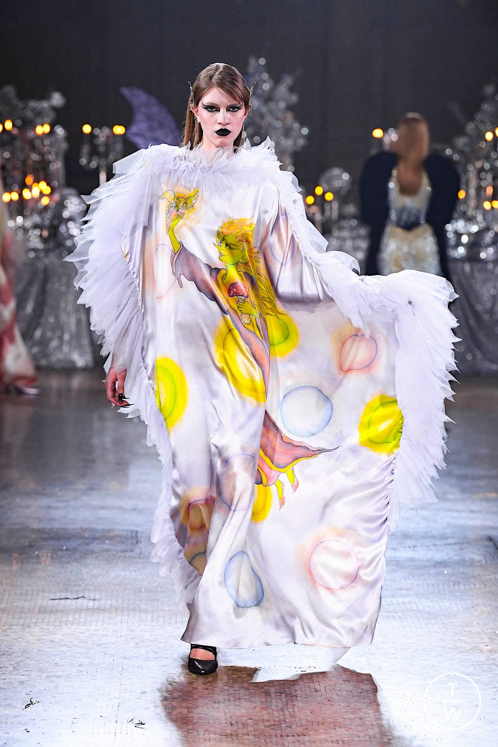 Fashion Week New York Fall/Winter 2023 look 57 from the Rodarte collection womenswear