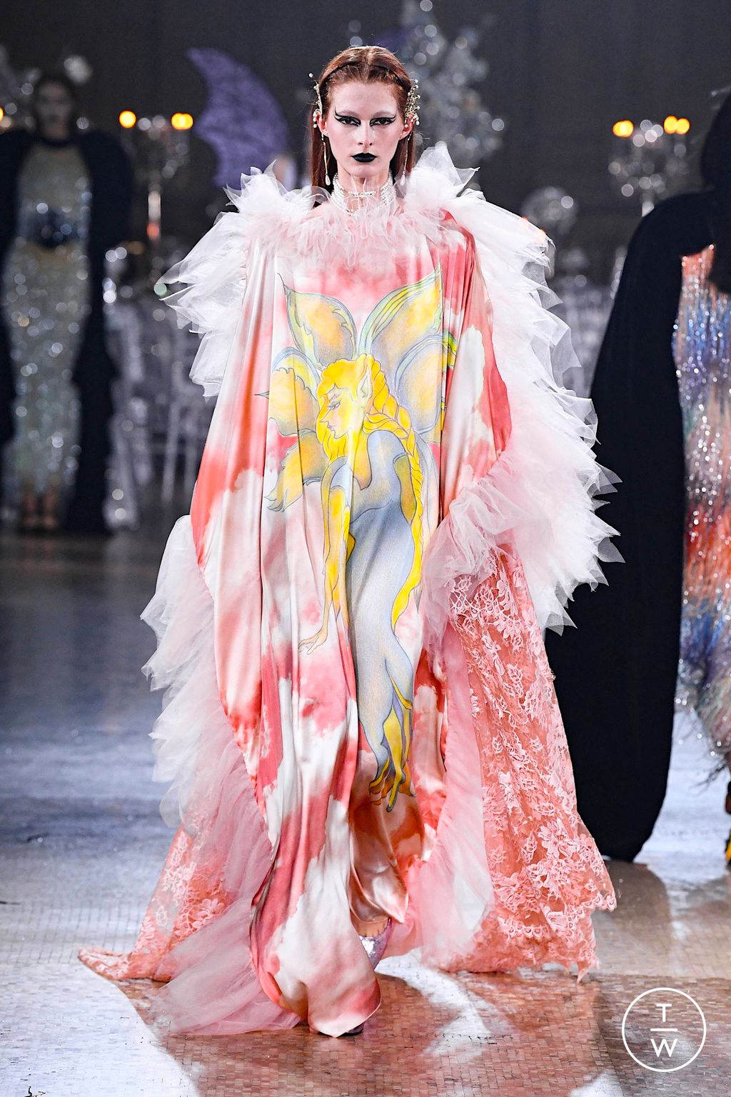 Fashion Week New York Fall/Winter 2023 look 58 from the Rodarte collection 女装