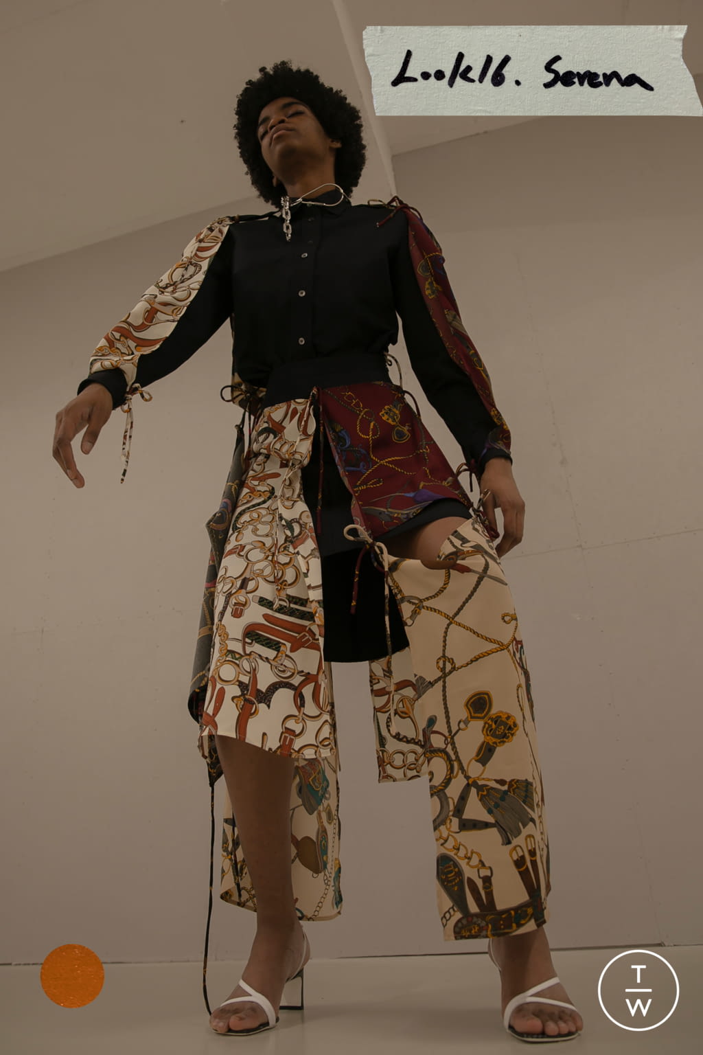 Fashion Week Paris Resort 2021 look 16 from the Rokh collection womenswear