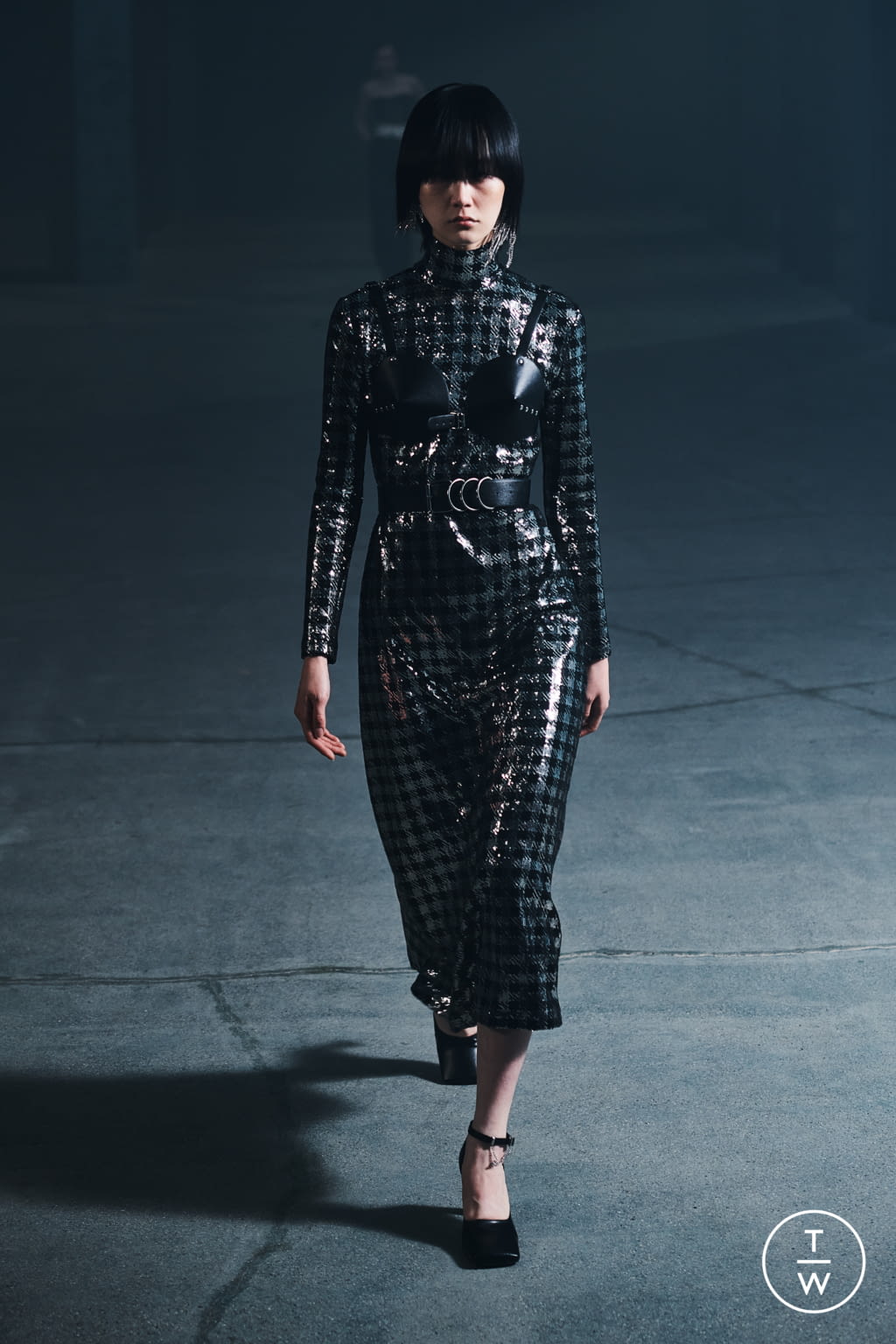 Fashion Week Paris Fall/Winter 2021 look 6 from the Rokh collection 女装