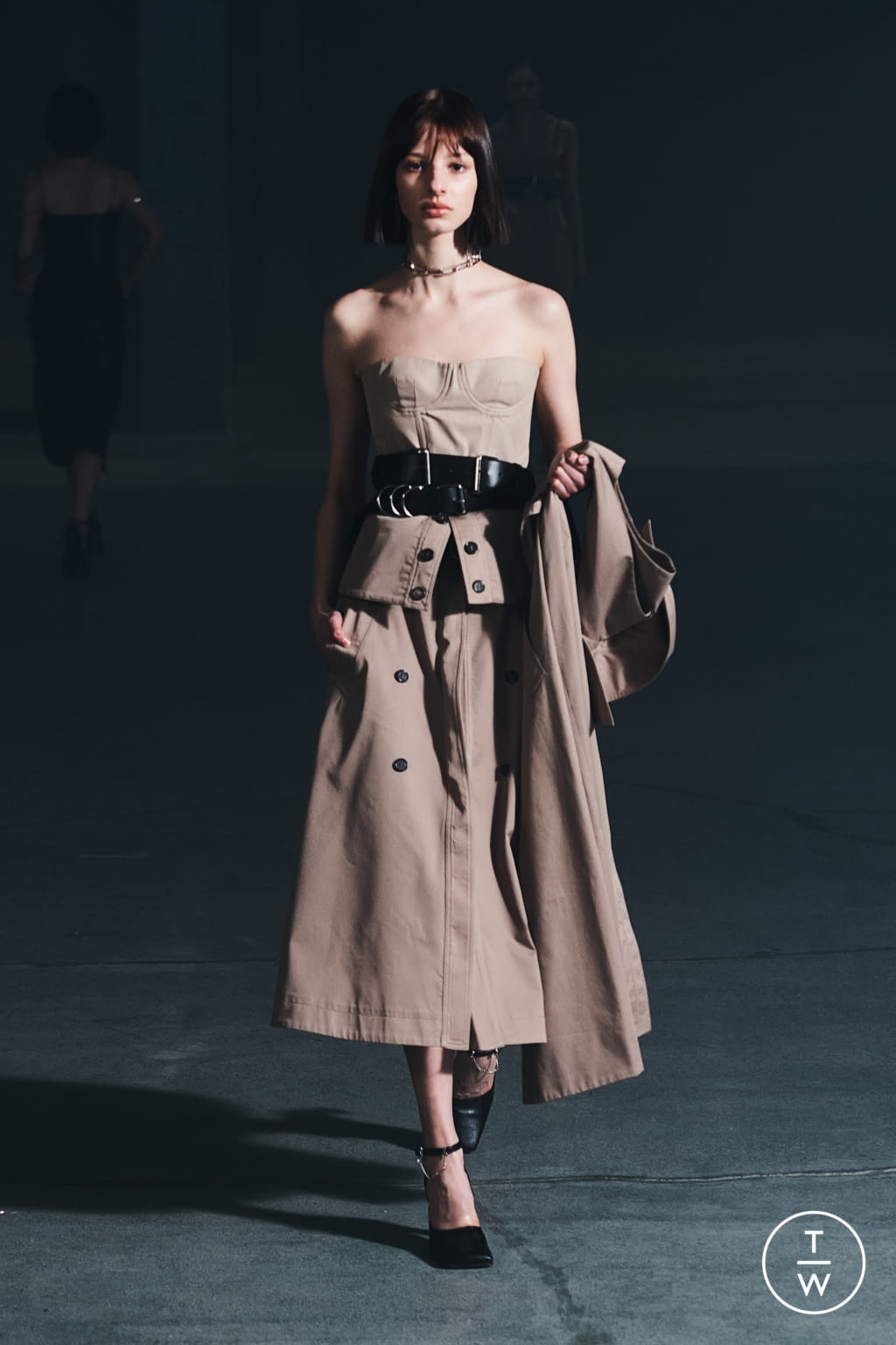 Fashion Week Paris Fall/Winter 2021 look 20 de la collection Rokh womenswear
