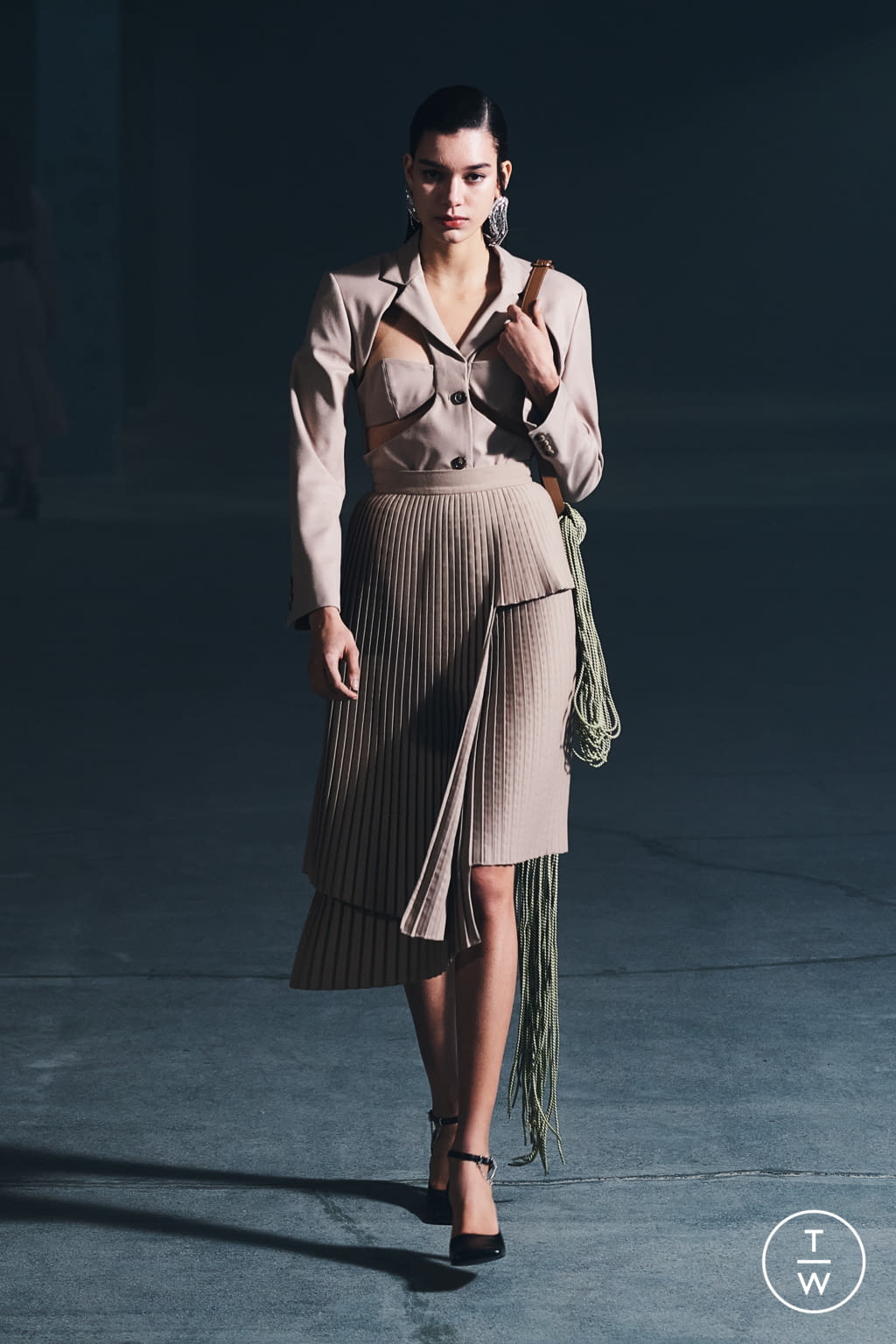 Fashion Week Paris Fall/Winter 2021 look 22 from the Rokh collection womenswear