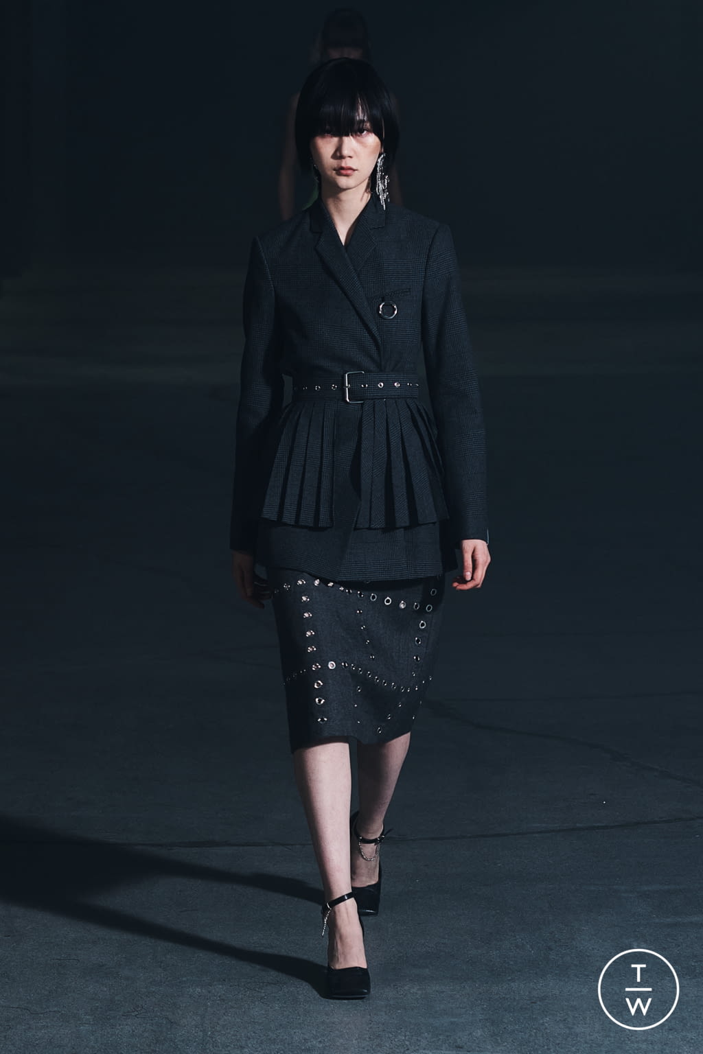 Fashion Week Paris Fall/Winter 2021 look 44 from the Rokh collection 女装