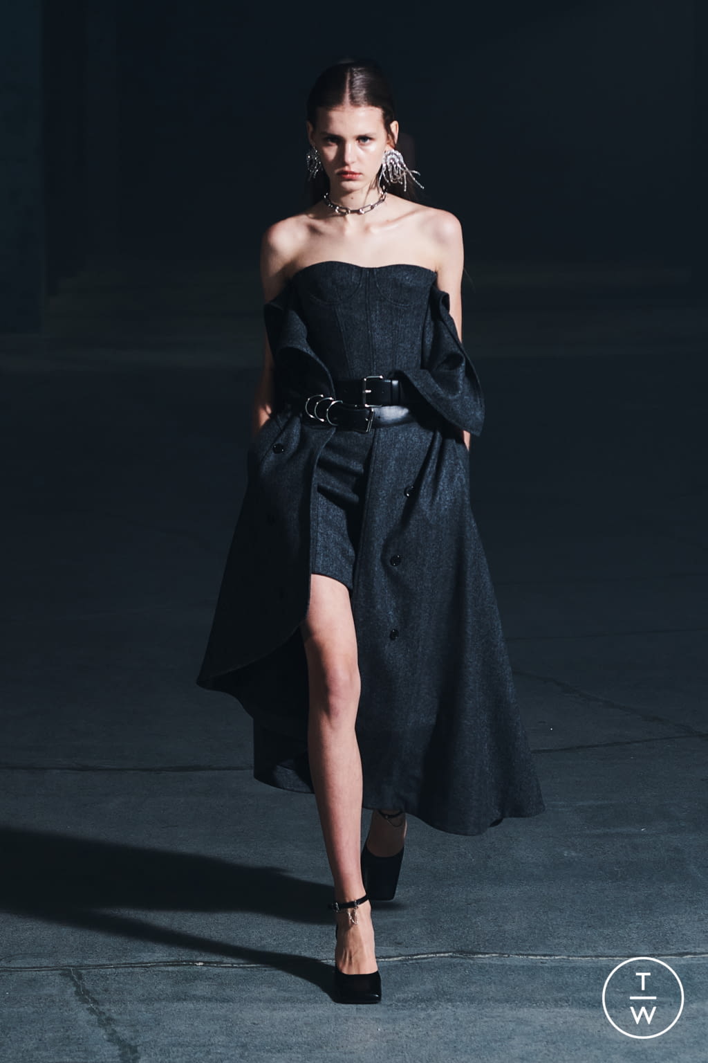 Fashion Week Paris Fall/Winter 2021 look 47 from the Rokh collection 女装