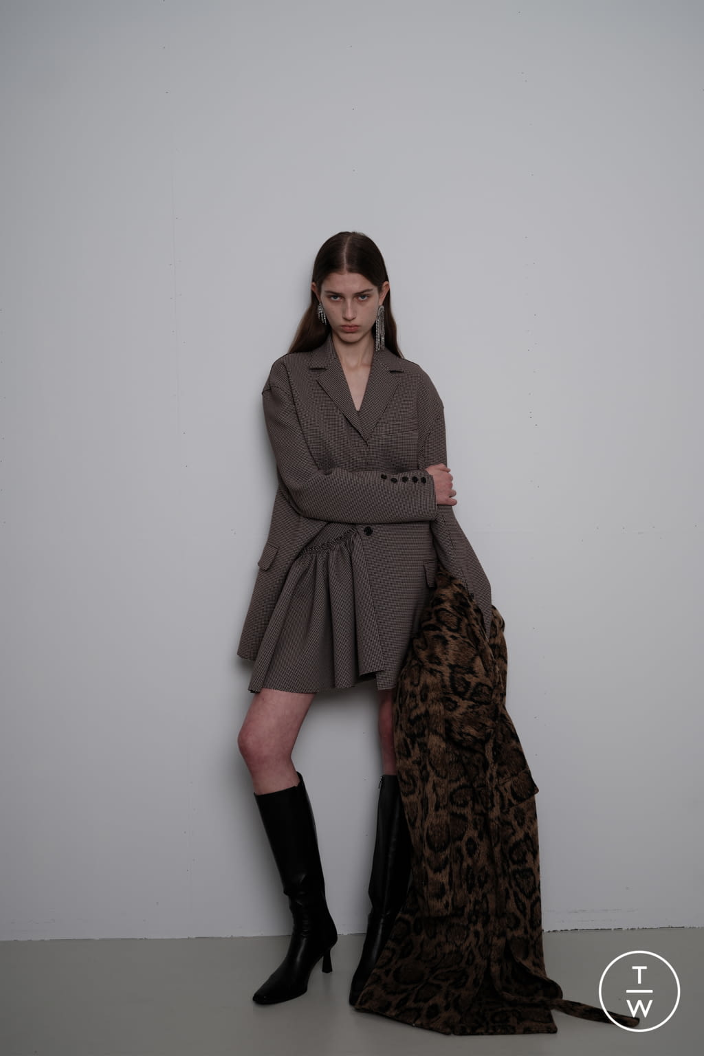 Fashion Week Paris Pre-Fall 2022 look 1 from the Rokh collection womenswear