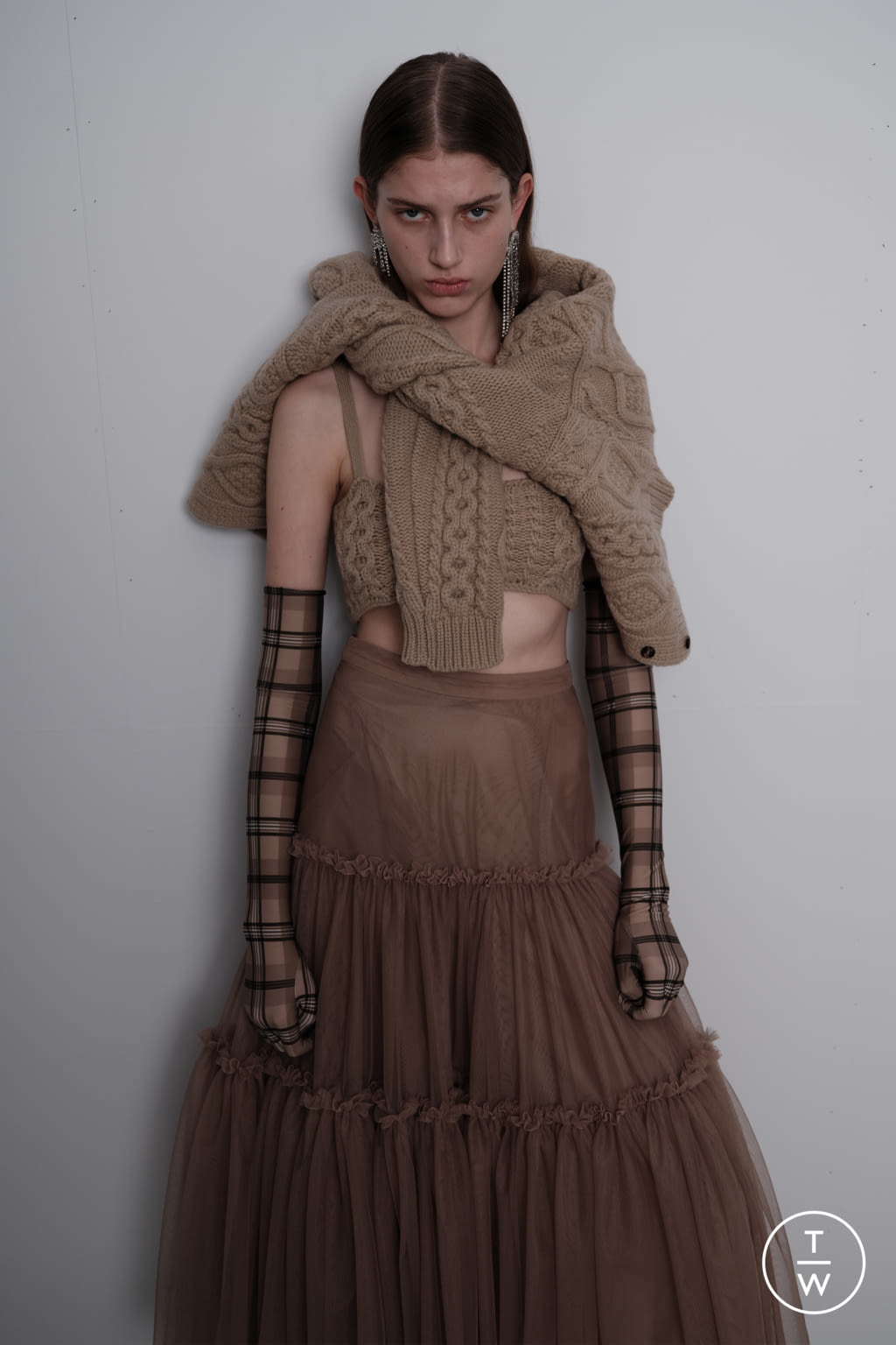 Fashion Week Paris Pre-Fall 2022 look 3 from the Rokh collection womenswear