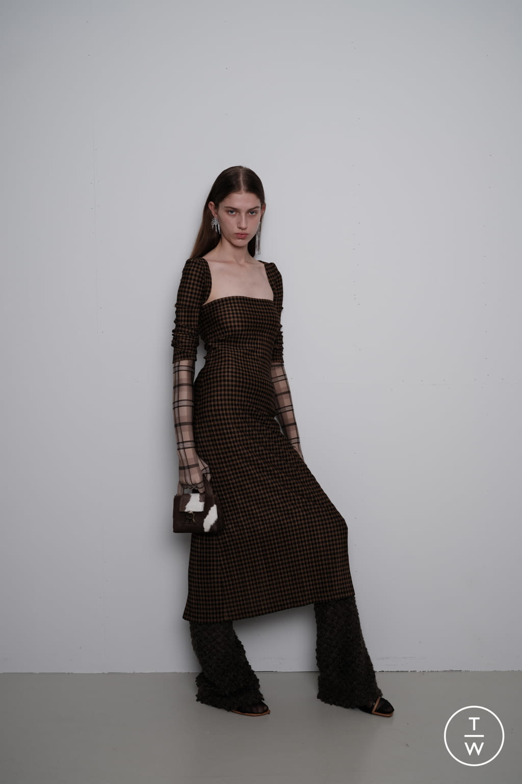 Fashion Week Paris Pre-Fall 2022 look 19 from the Rokh collection womenswear