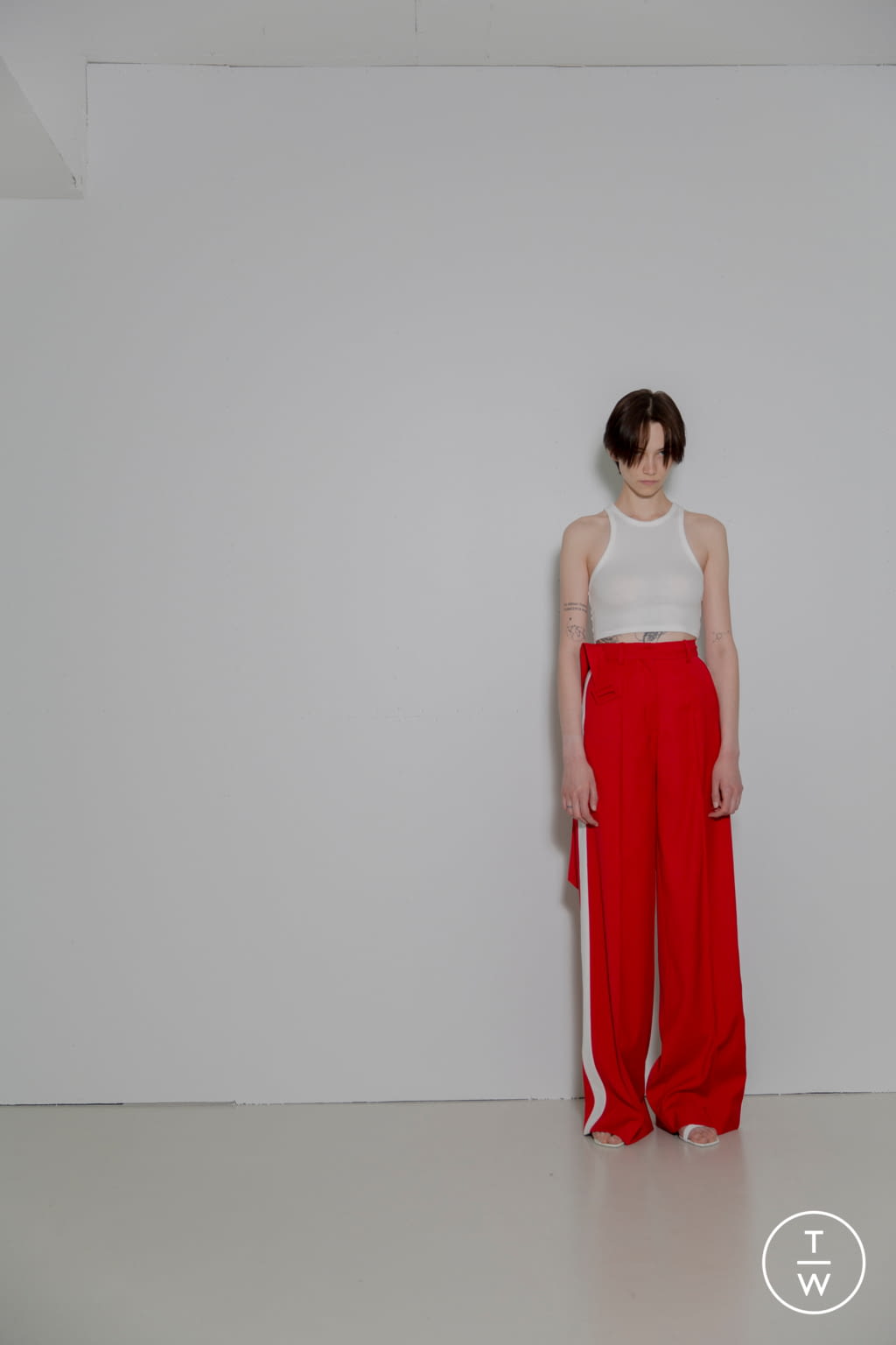 Fashion Week Paris Resort 2022 look 19 from the Rokh collection womenswear