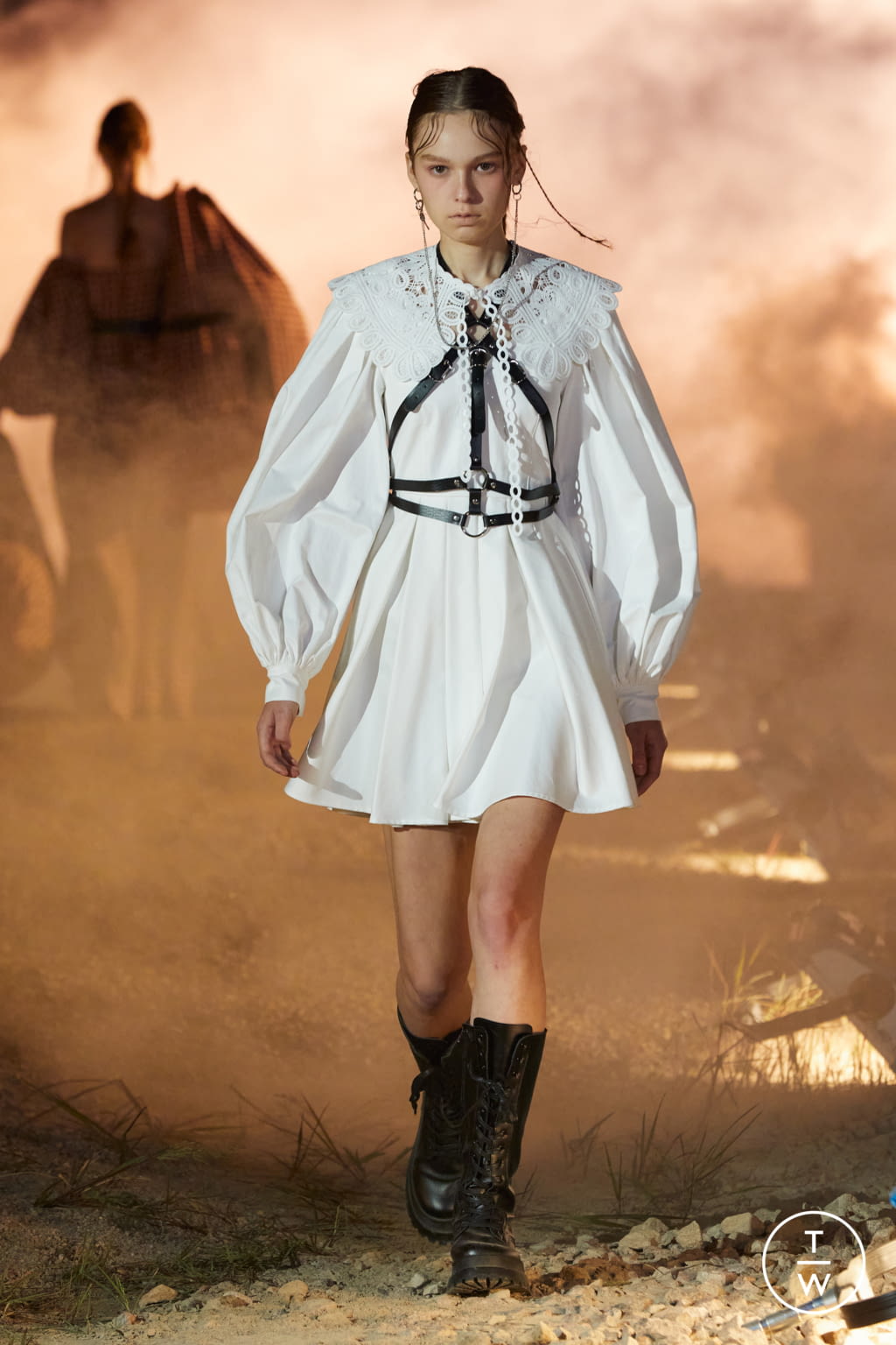 Fashion Week Paris Spring/Summer 2021 look 38 from the Rokh collection womenswear