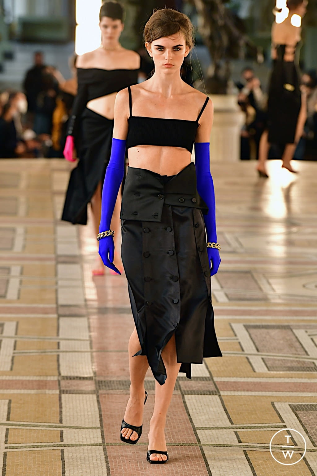 Fashion Week Paris Spring/Summer 2022 look 3 de la collection Rokh womenswear