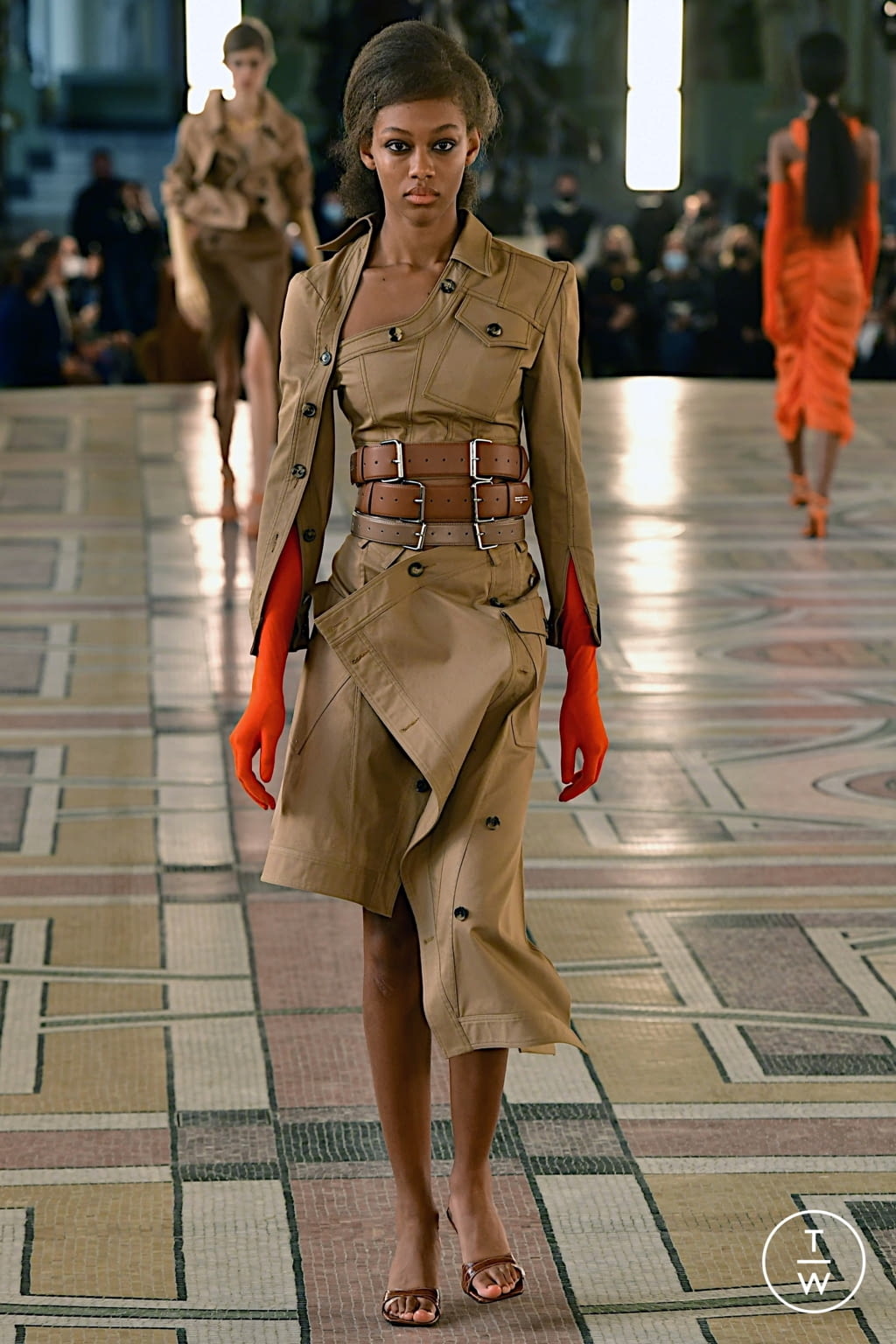 Fashion Week Paris Spring/Summer 2022 look 18 from the Rokh collection womenswear
