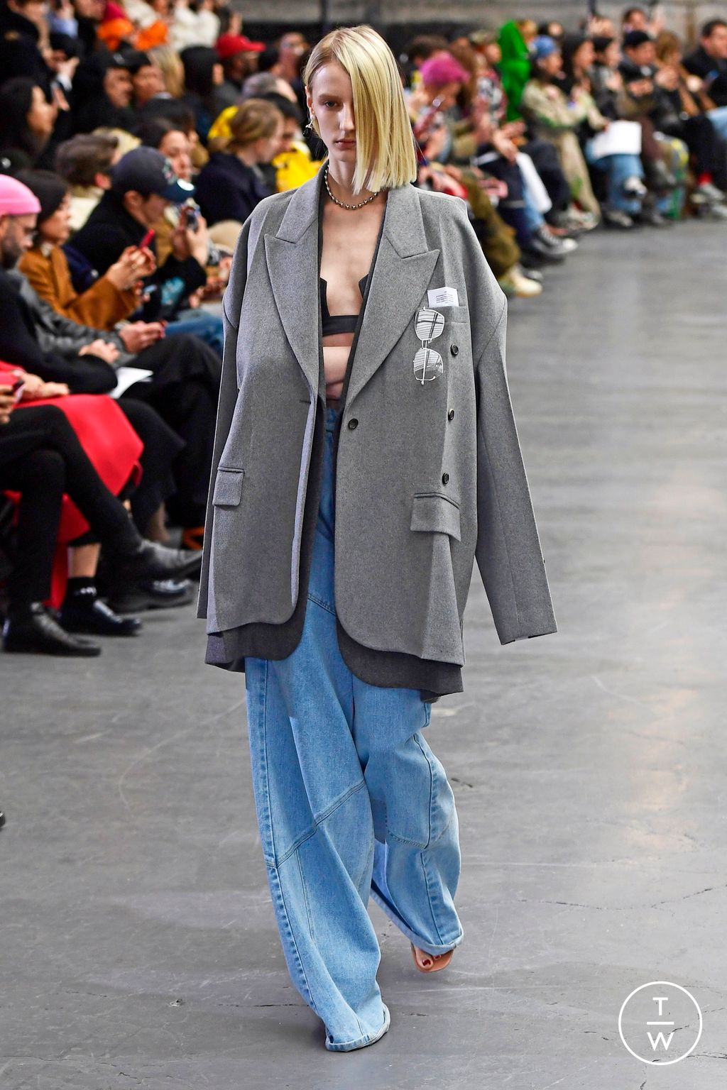 Fashion Week Paris Fall/Winter 2023 look 5 de la collection Rokh womenswear