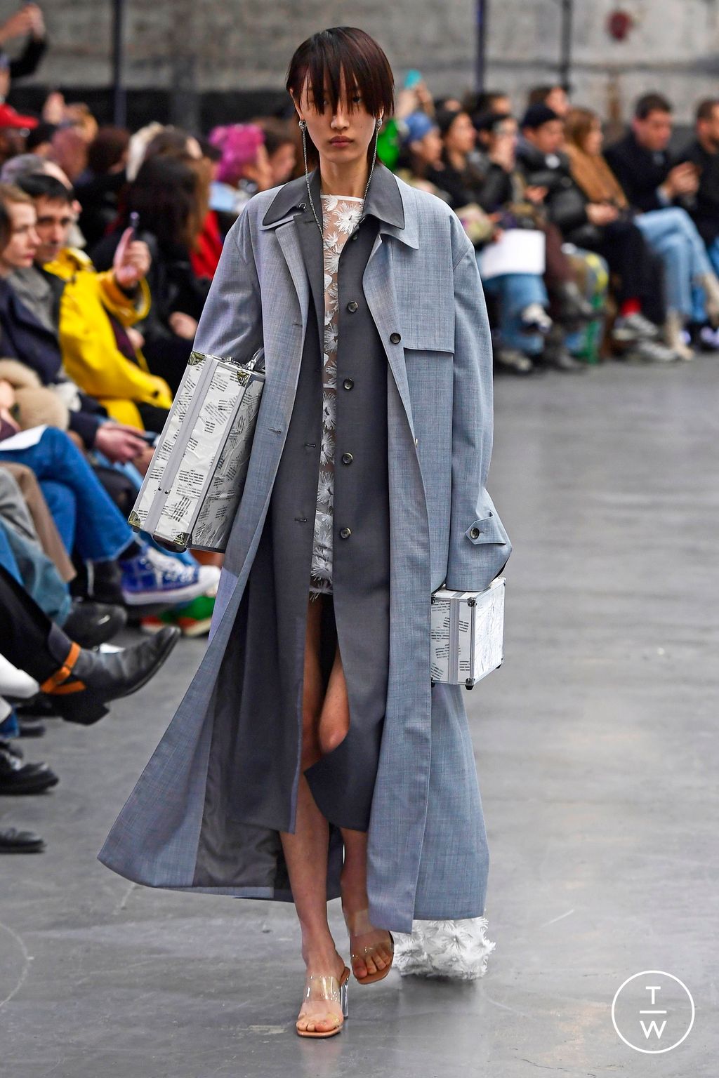 Fashion Week Paris Fall/Winter 2023 look 10 from the Rokh collection 女装