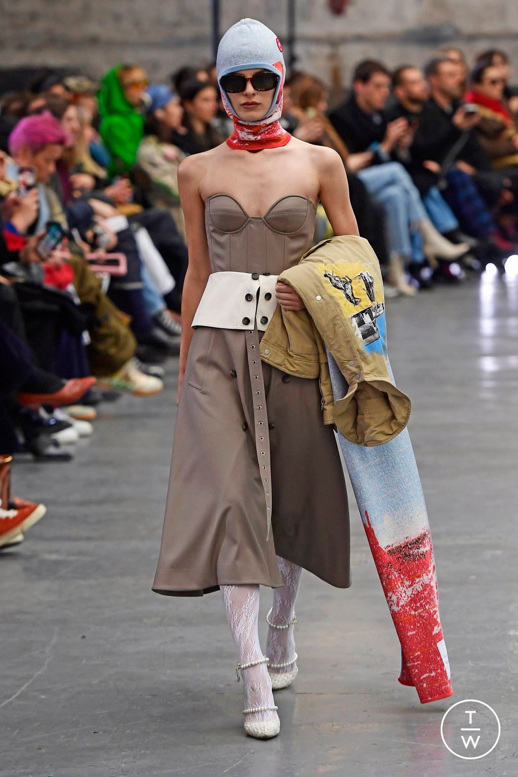 Fashion Week Paris Fall/Winter 2023 look 20 from the Rokh collection 女装