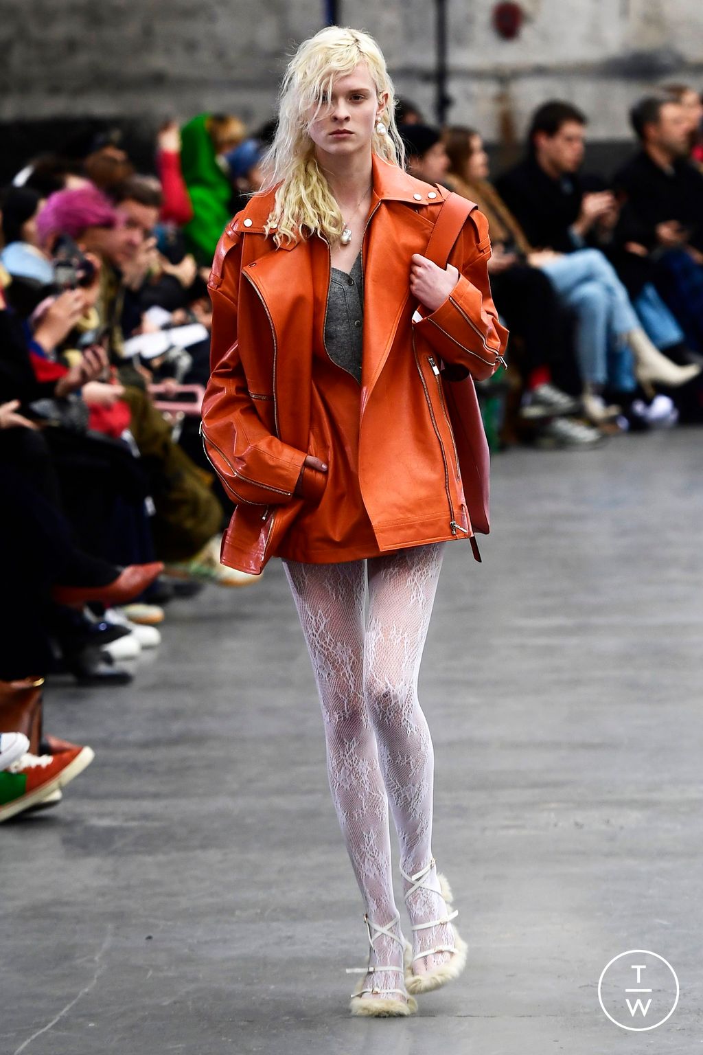Fashion Week Paris Fall/Winter 2023 look 21 de la collection Rokh womenswear