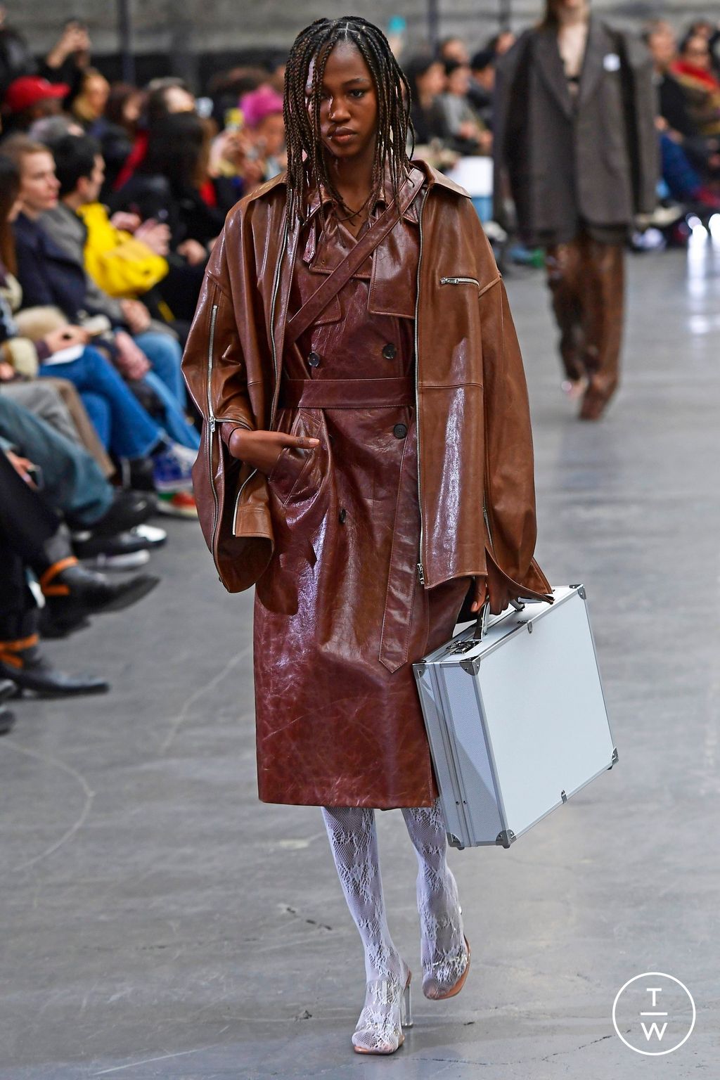 Fashion Week Paris Fall/Winter 2023 look 26 from the Rokh collection womenswear