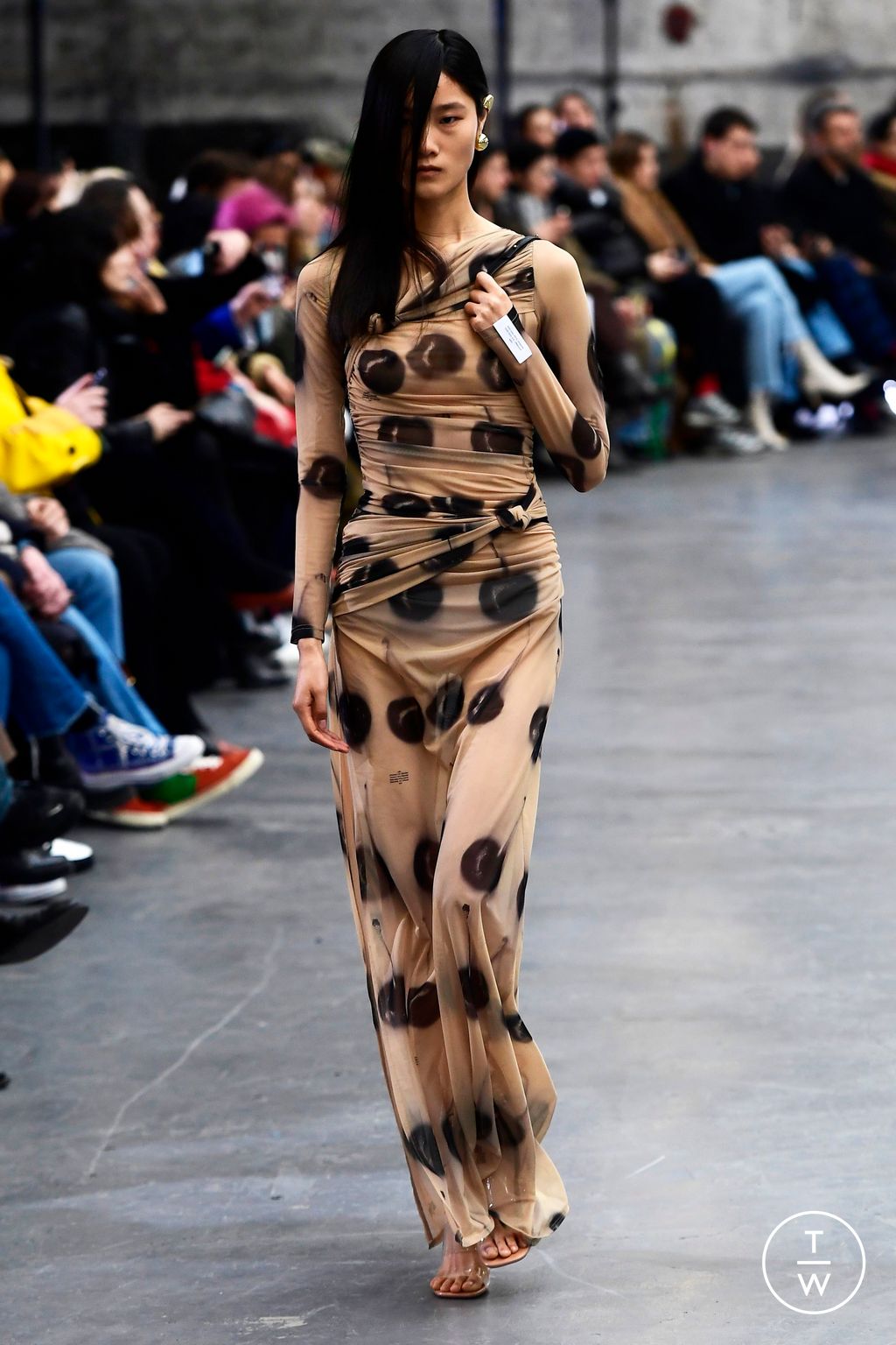 Fashion Week Paris Fall/Winter 2023 look 30 from the Rokh collection womenswear