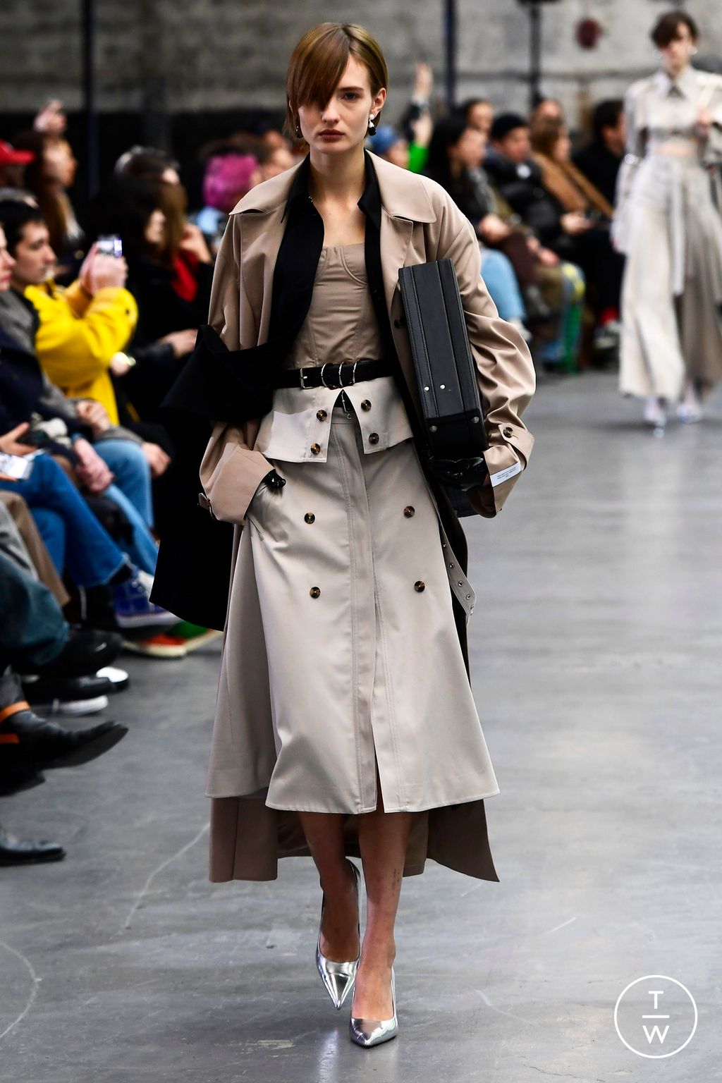 Fashion Week Paris Fall/Winter 2023 look 34 from the Rokh collection womenswear