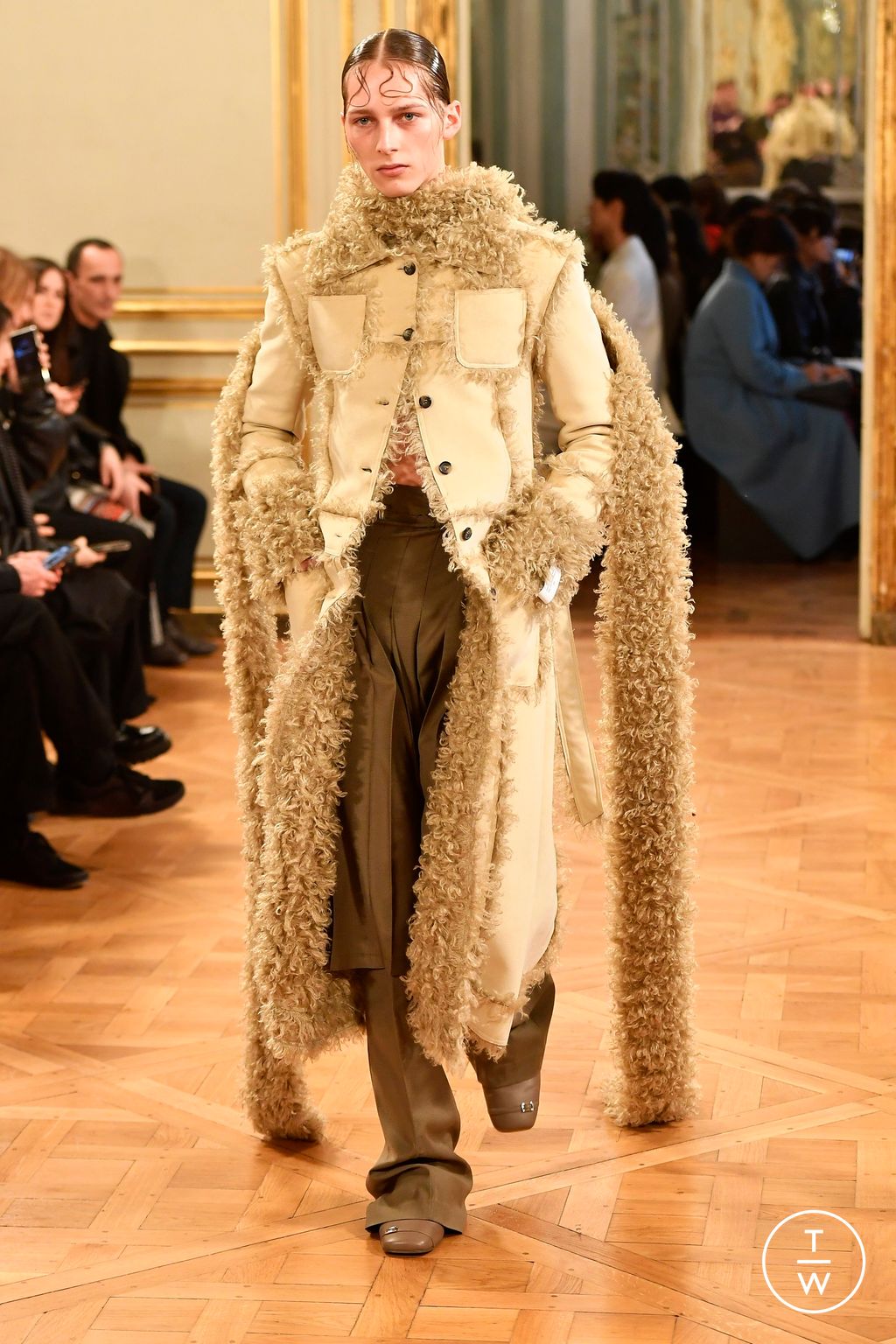 Fashion Week Paris Fall/Winter 2024 look 6 from the Rokh collection womenswear