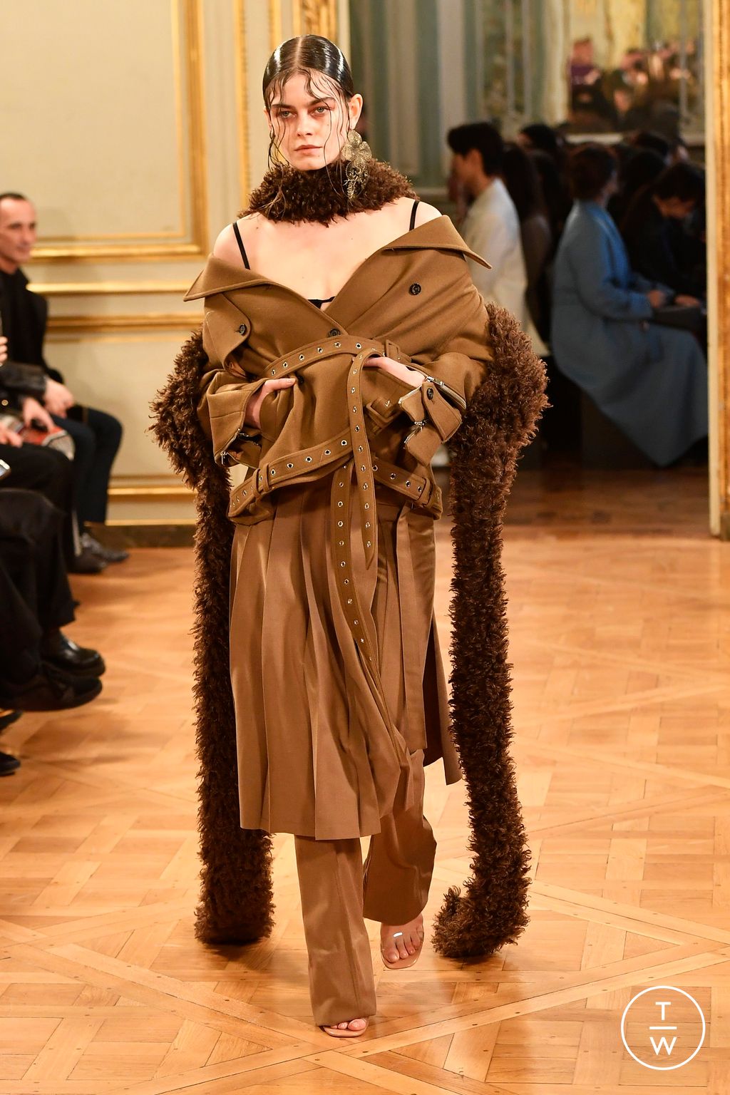 Fashion Week Paris Fall/Winter 2024 look 12 from the Rokh collection womenswear