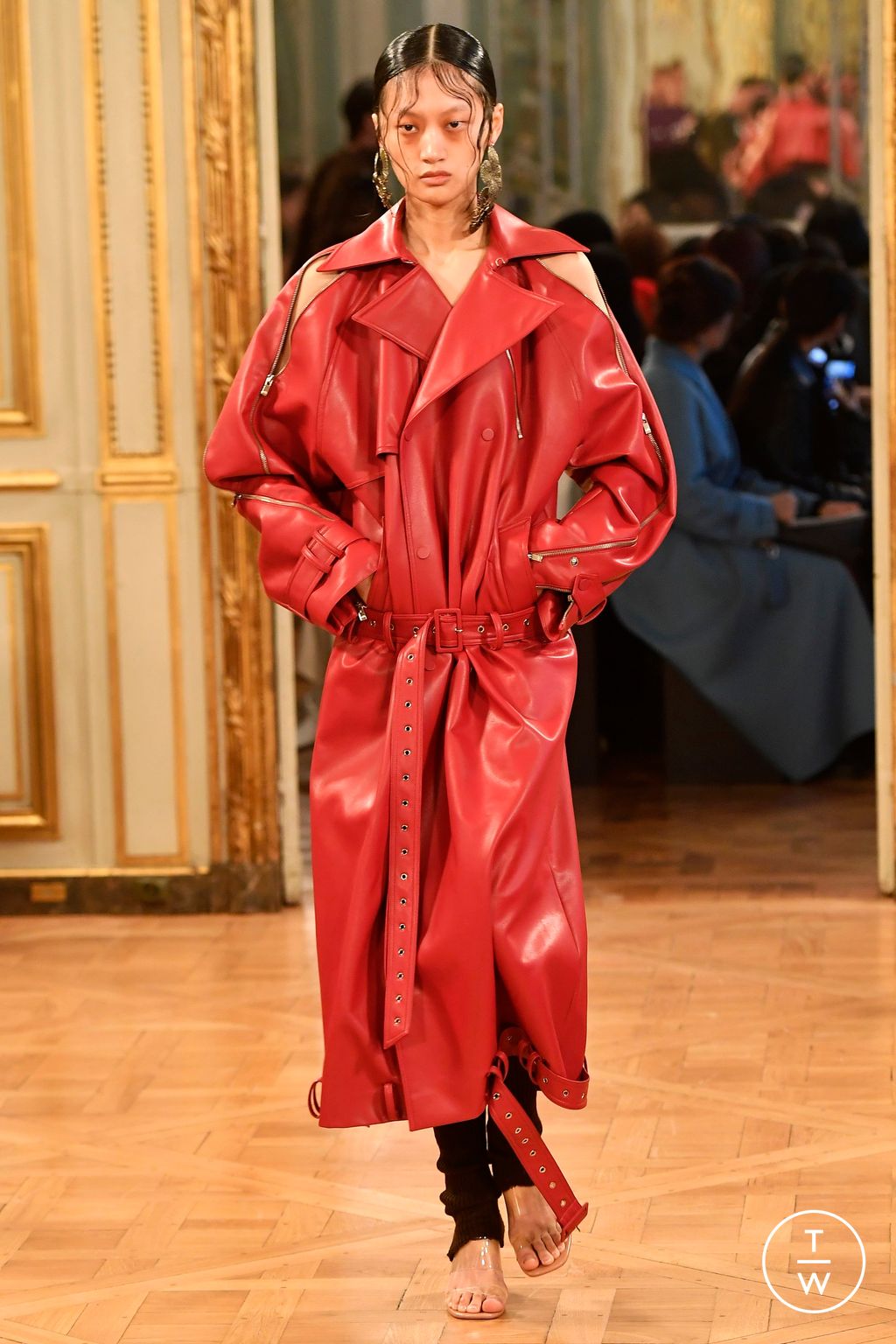 Fashion Week Paris Fall/Winter 2024 look 19 de la collection Rokh womenswear