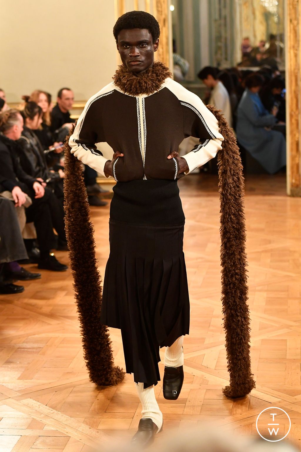 Fashion Week Paris Fall/Winter 2024 look 27 from the Rokh collection womenswear