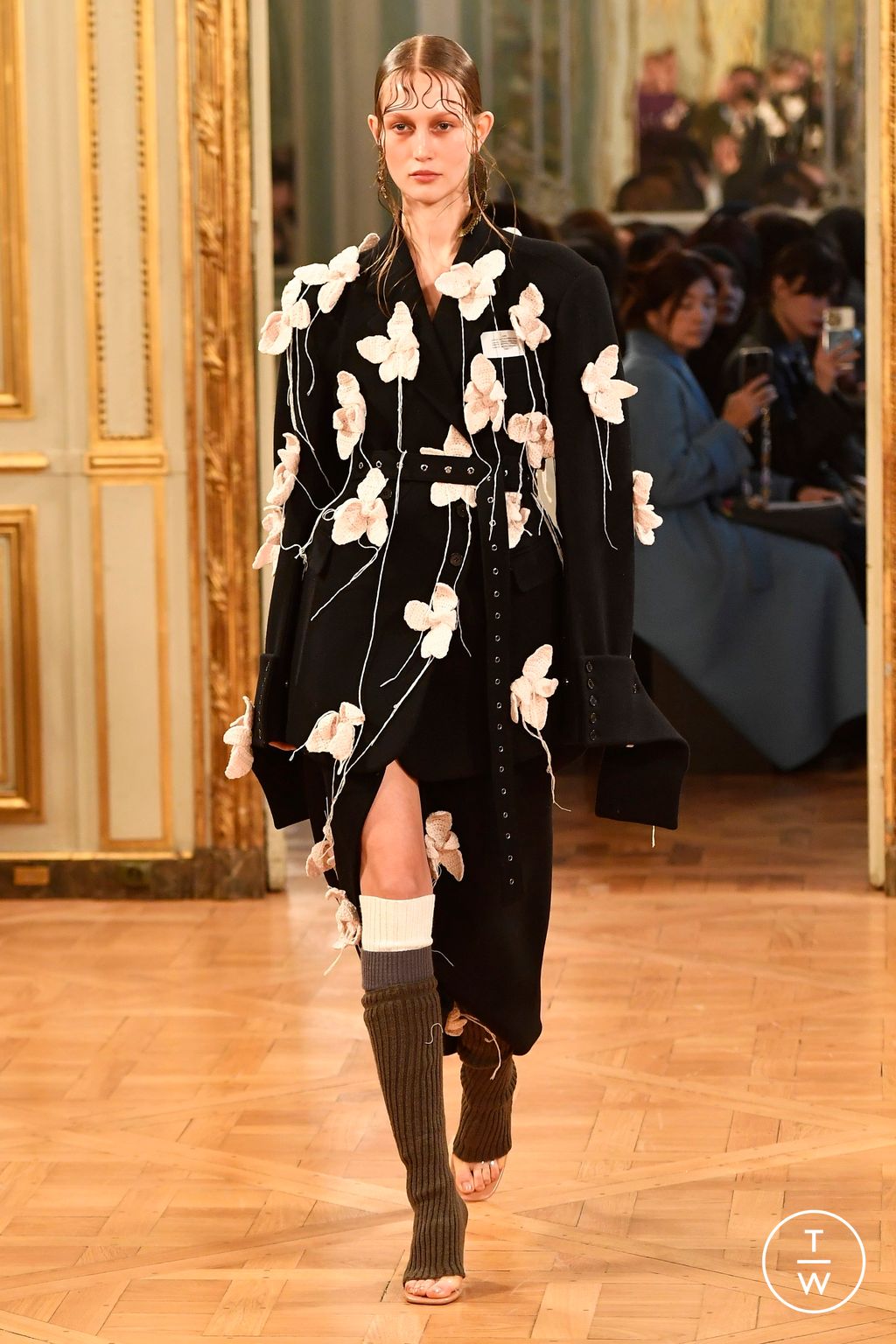 Fashion Week Paris Fall/Winter 2024 look 41 de la collection Rokh womenswear