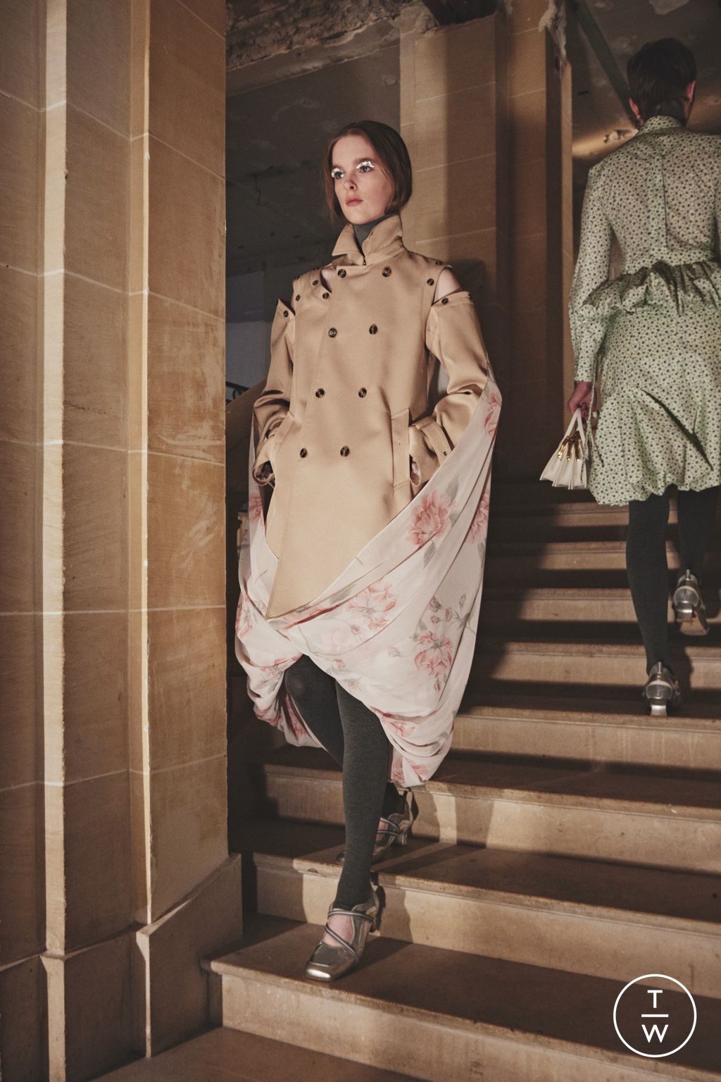 Fashion Week Paris Fall/Winter 2025 look 30 de la collection Rokh womenswear