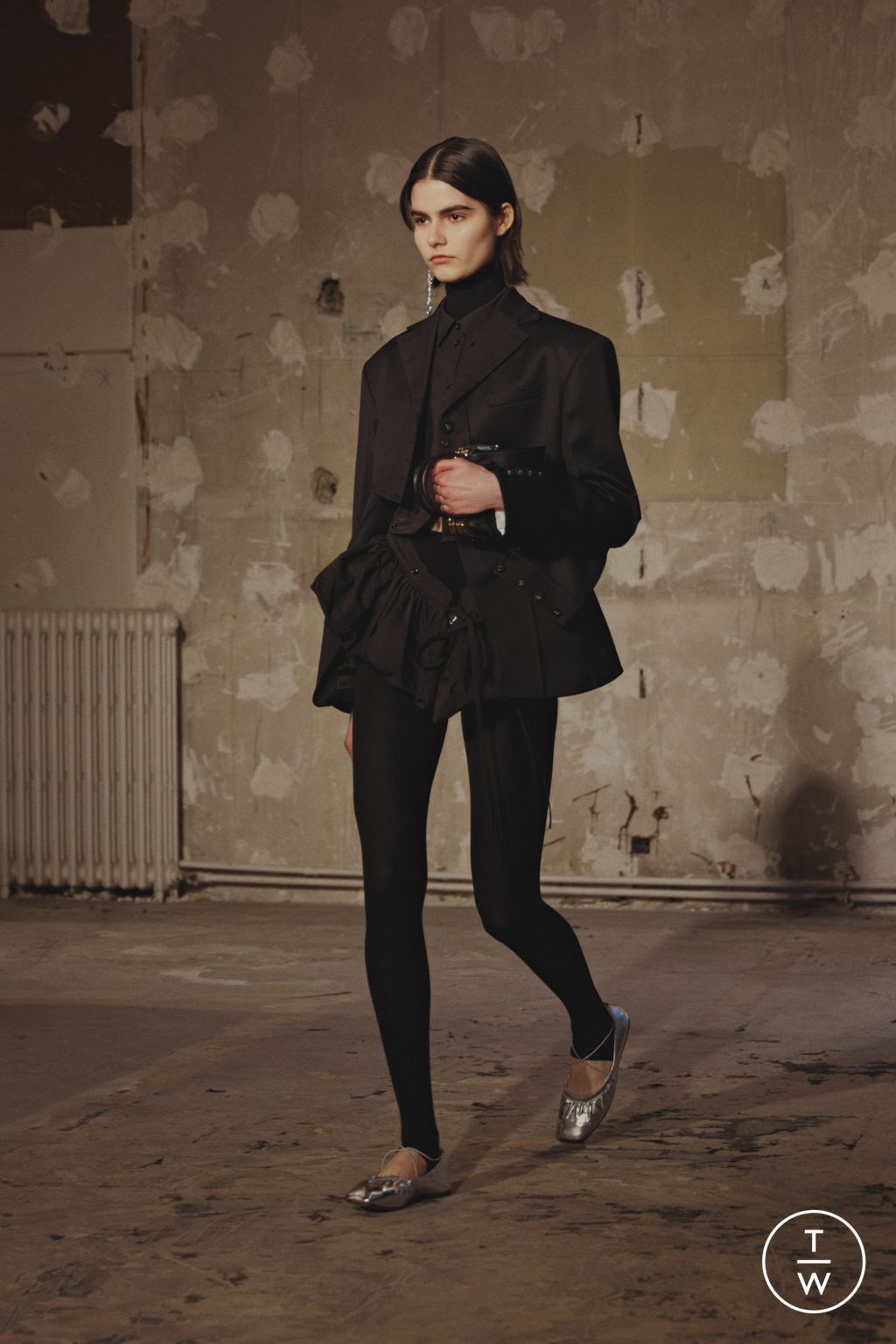 Fashion Week Paris Fall/Winter 2025 look 35 from the Rokh collection womenswear