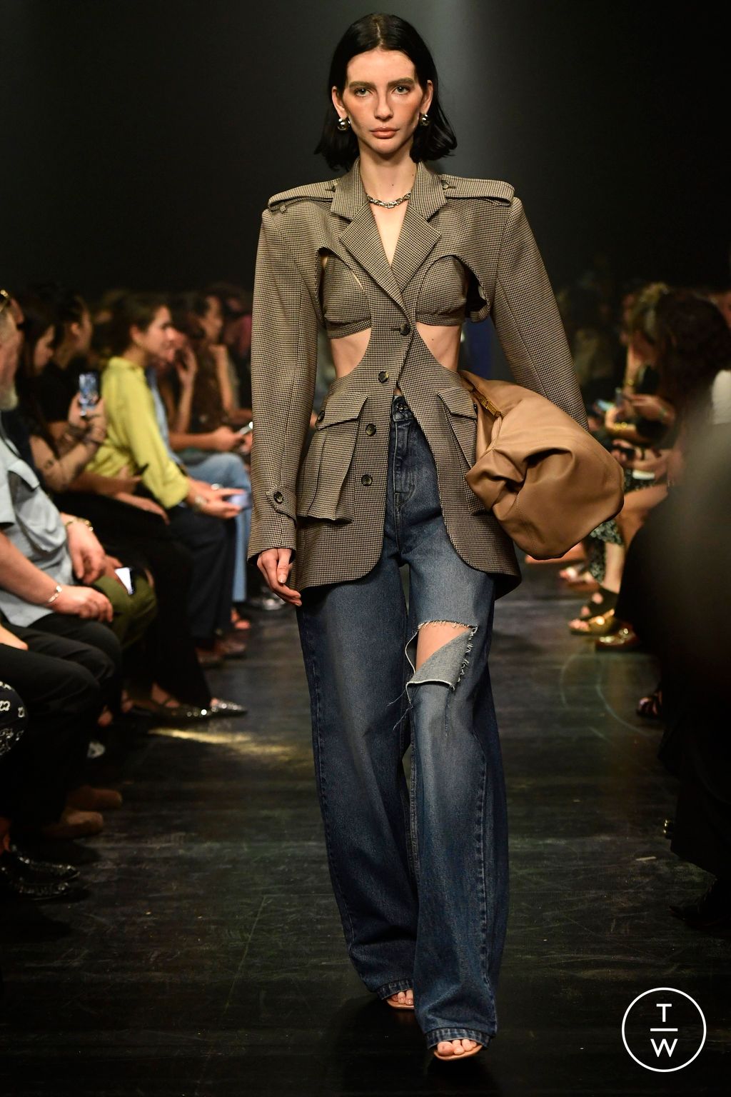 Fashion Week Paris Spring/Summer 2024 look 24 from the Rokh collection 女装