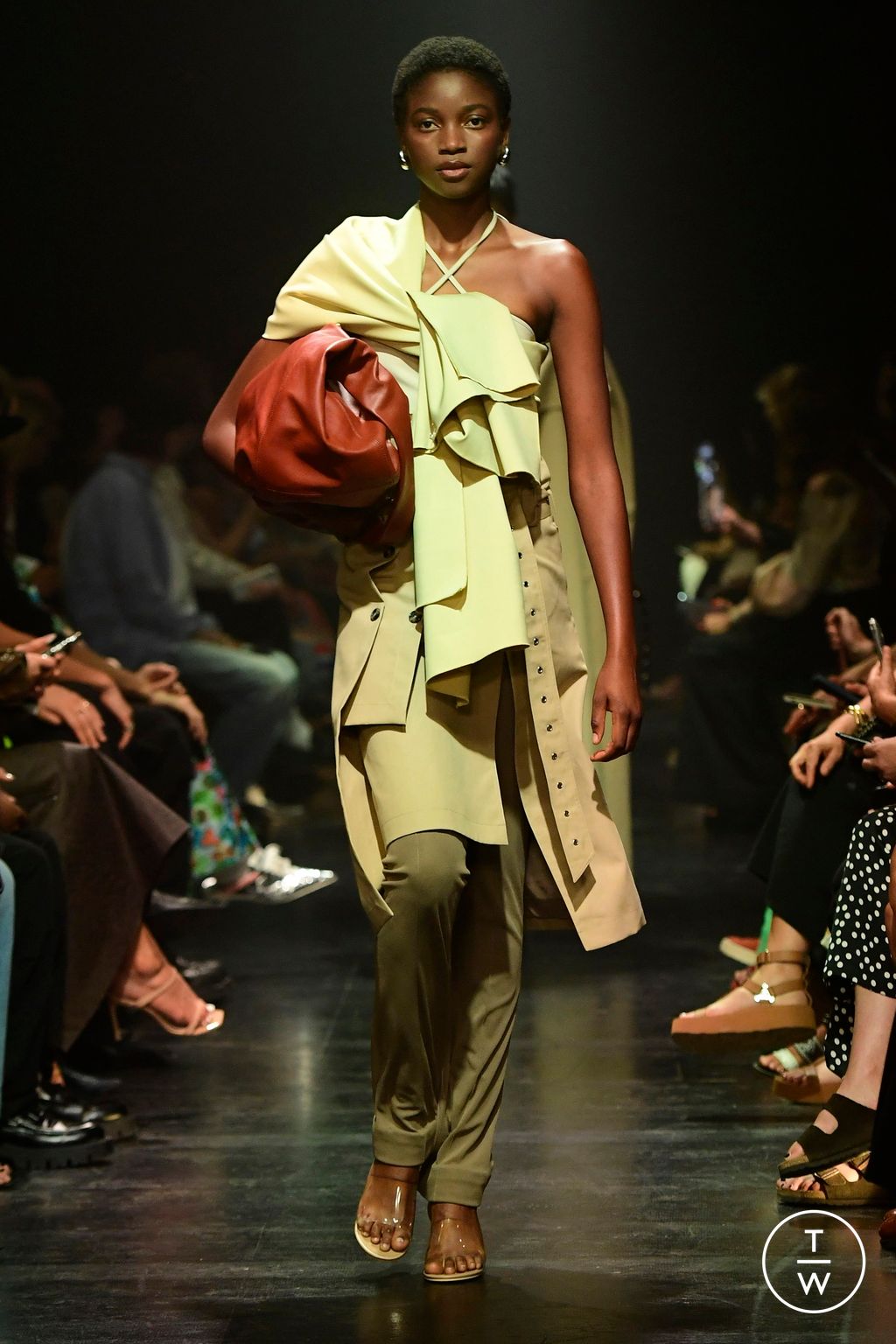 Fashion Week Paris Spring/Summer 2024 look 42 from the Rokh collection womenswear