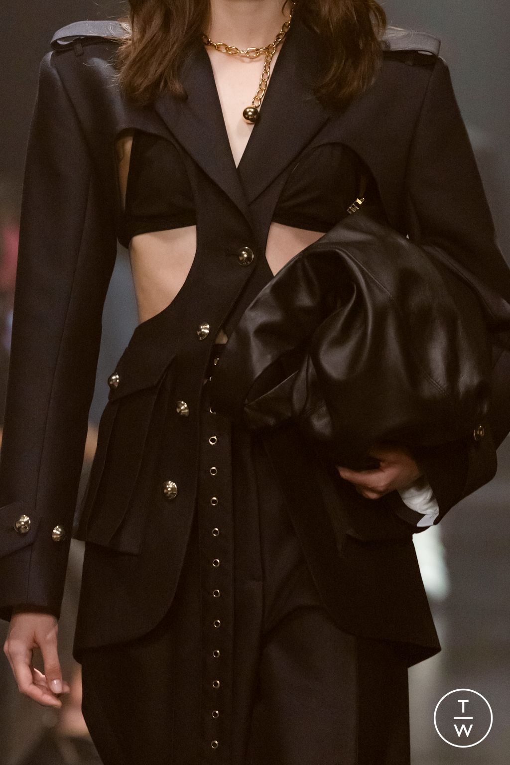 Fashion Week Paris Spring/Summer 2024 look 1 from the Rokh collection womenswear accessories