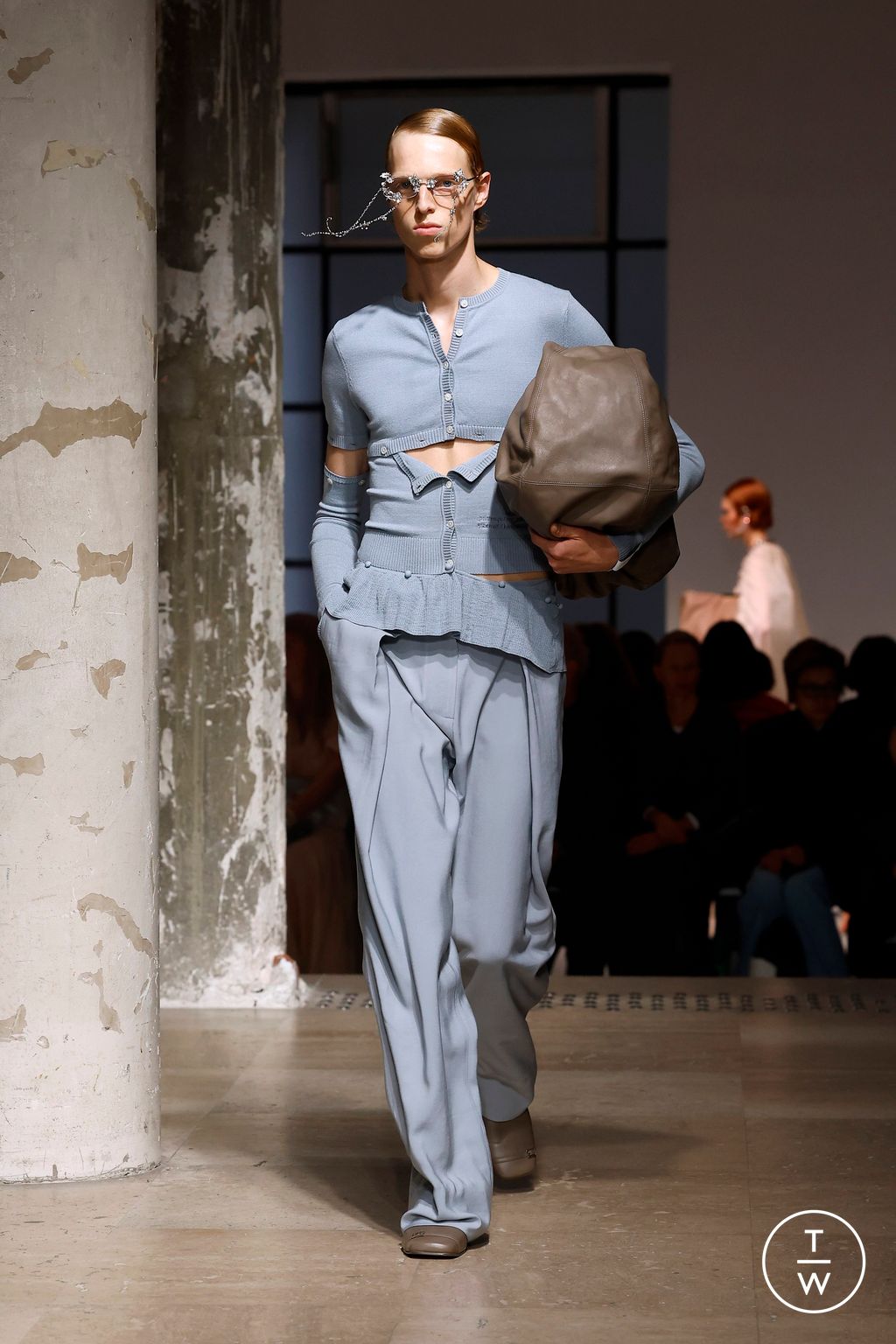 Fashion Week Paris Spring/Summer 2025 look 15 from the Rokh collection womenswear